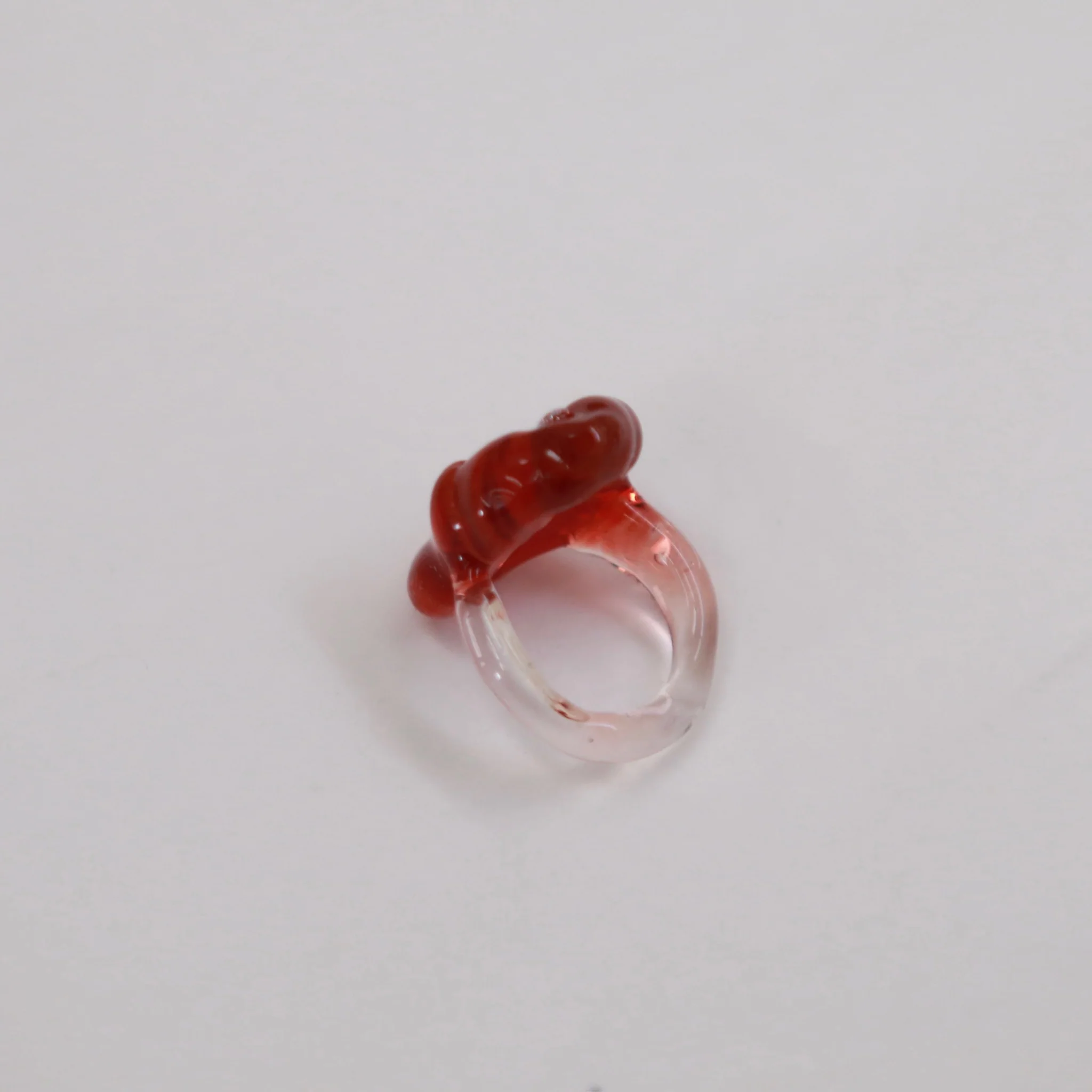 LEVENS 25 Spring/Summer ISLA Ring LVS-SS2516ISLRING-RD-HONG Red - Image 4