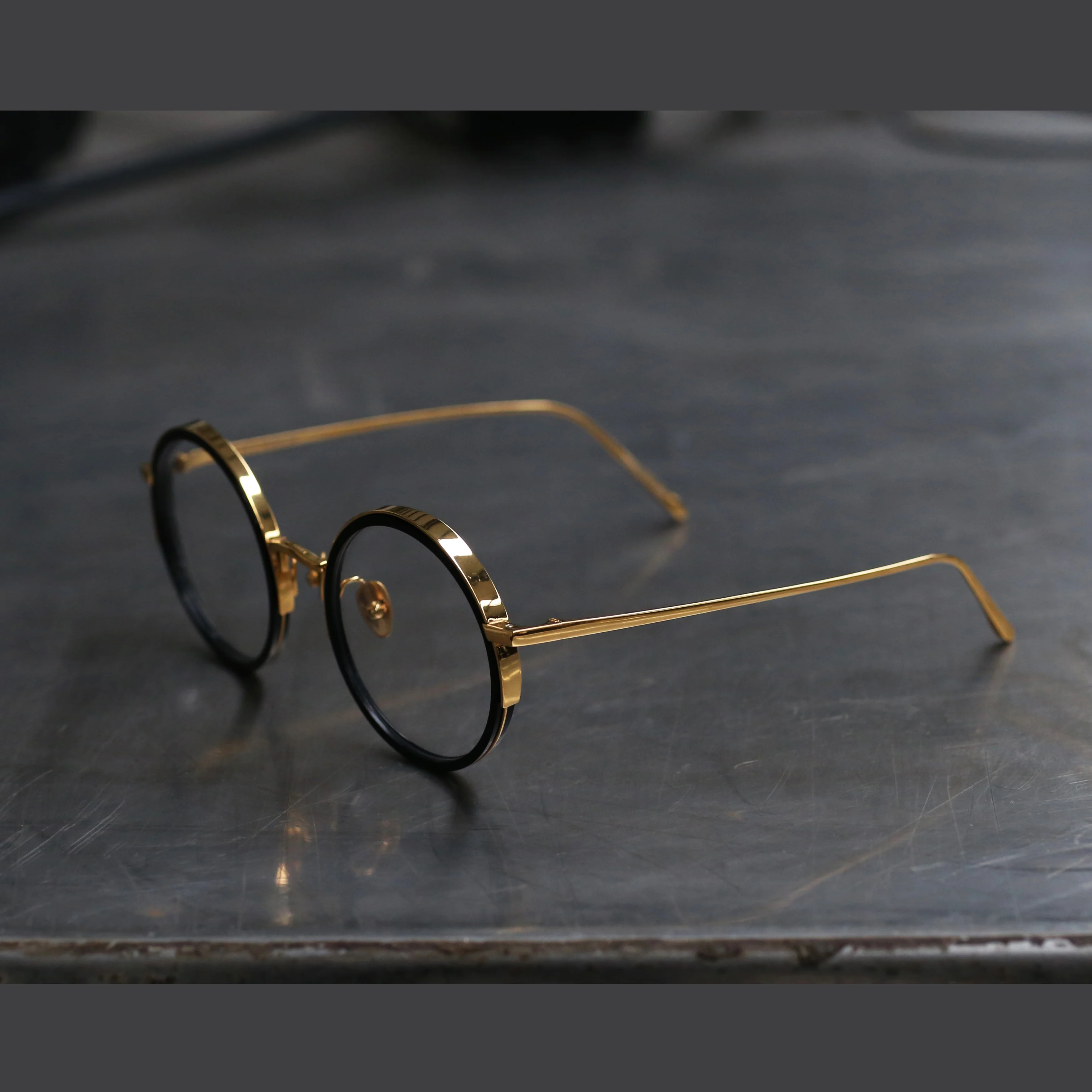 LINDA FARROW LFL1119C4OPT-HEIJIN  Watson Black/Gold Frame Glasses - Image 4