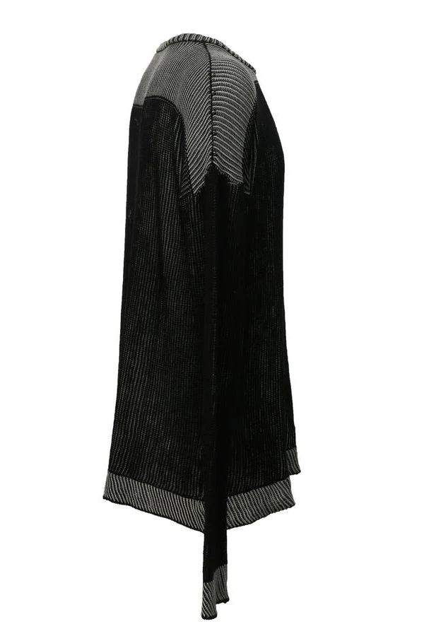 Lost and Found Ria Dunn (Sailor collar sweater) BICOLORED COTTON KNIT 501 UNI - Image 12