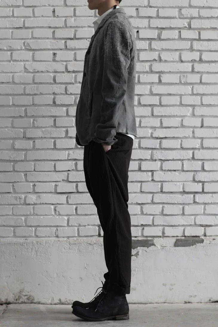 Lost and Found Ria Dunn (striped low crotch pants) STRIPED CREPE COTTON 513 UNI - Image 4