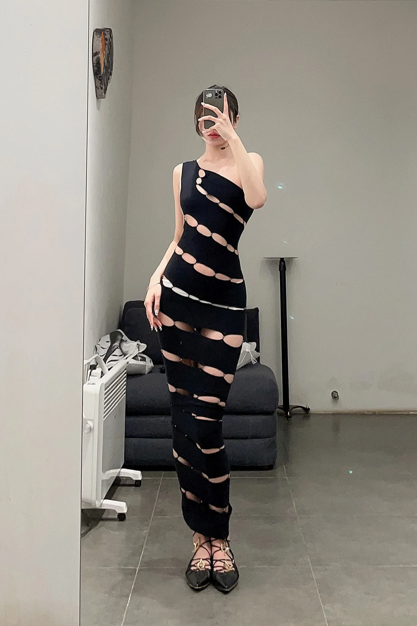 Louis Shengtao Chen Black Lace-Up Flats 2251262 PLSC11 - Image 21