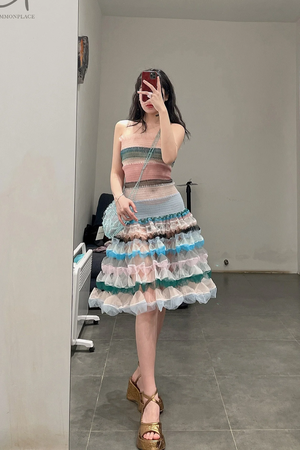 Louis Shengtao Chen Gold Pleated Platform Shoes LSC-2251250-JIN PLSC10 - Image 32