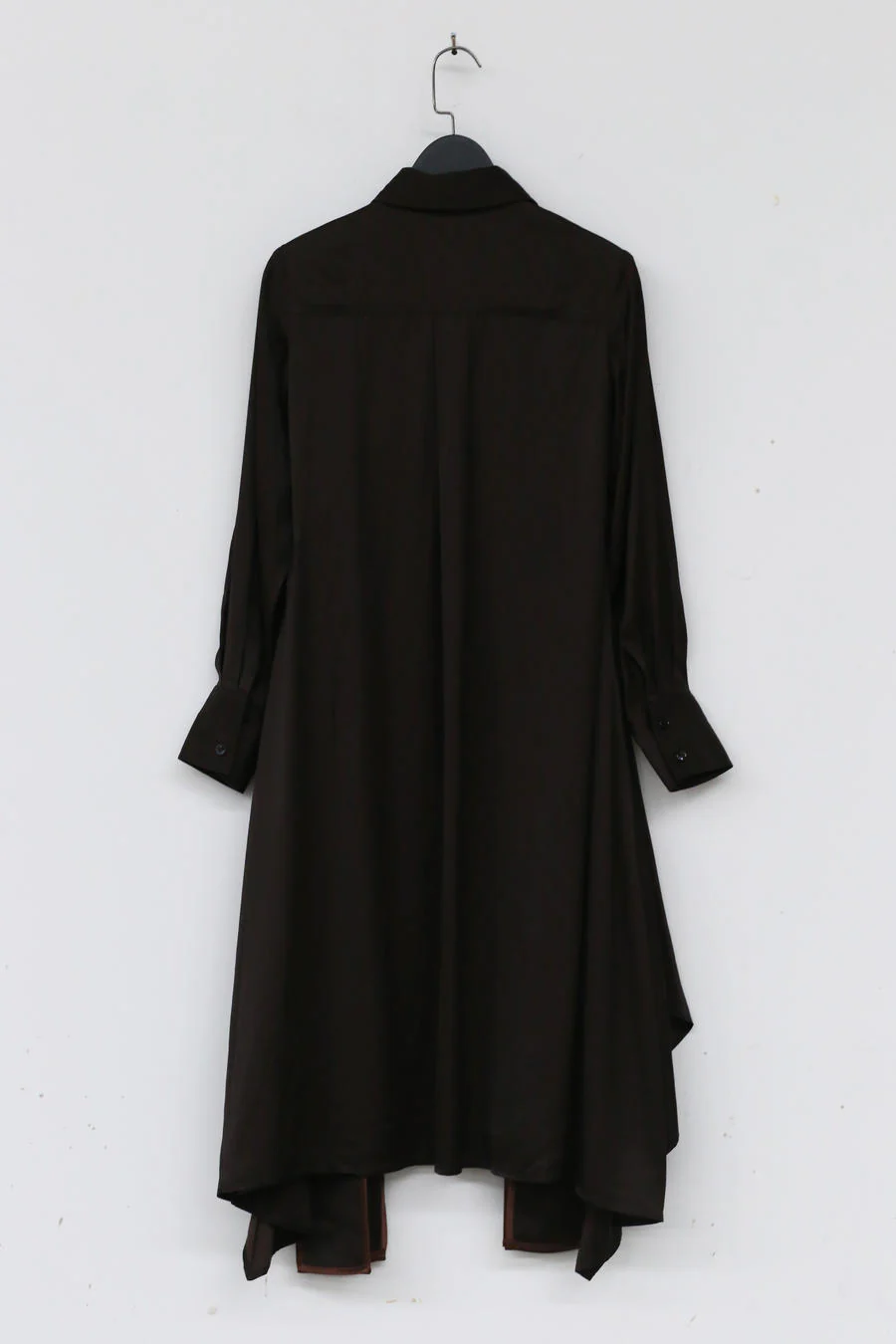 Louis Shengtao Chen Brown Jewel Braid Long Shirt 2250108 PLSC4 - Image 14