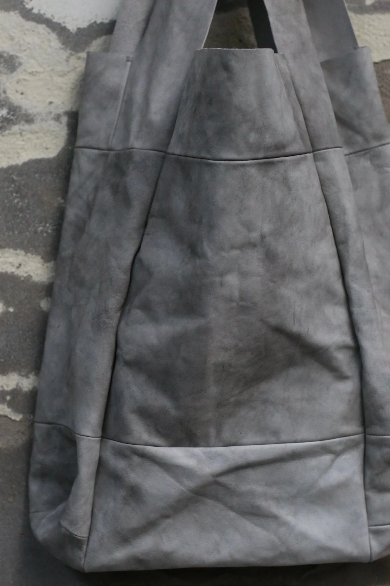 m.a+ 25 Autumn/Winter Cowhide Patchwork Handbag MA-BT230 SY1,0-CARBON - Image 2