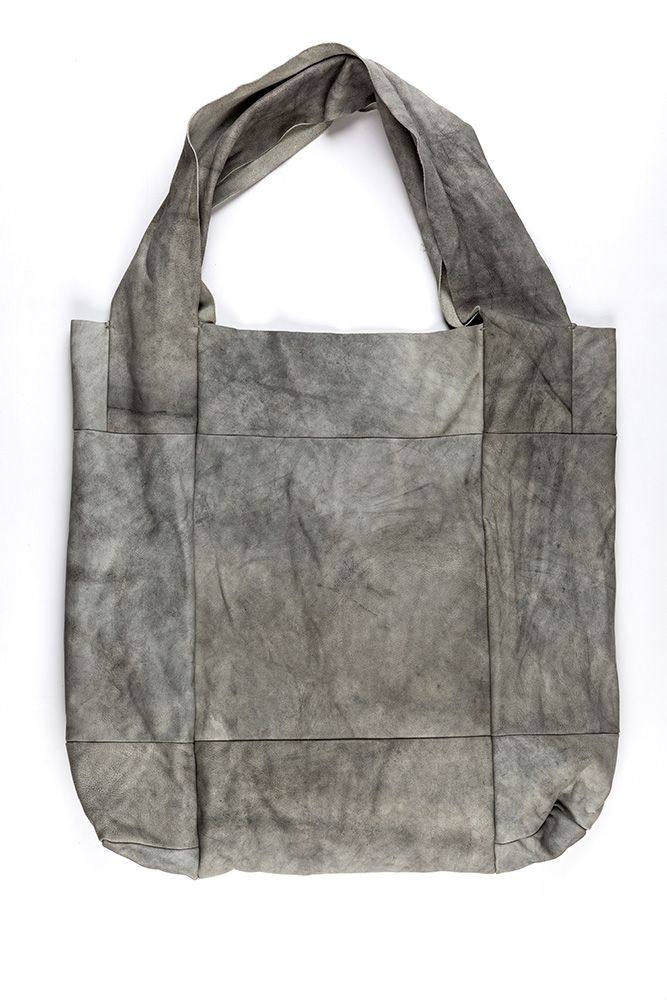 m.a+ 25 Autumn/Winter Cowhide Patchwork Handbag MA-BT230 SY1,0-CARBON - Image 6