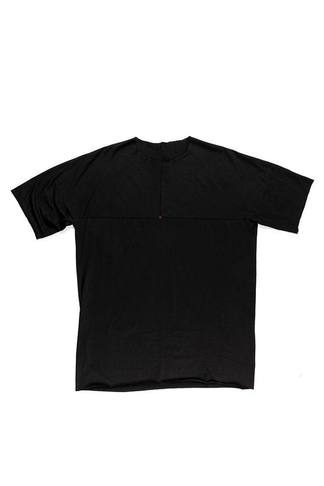 m.a+ 25 Autumn/Winter Loose Fit Short Sleeve T-Shirt MA-T211CG JCL10-BLACK (MA-T211CG JM11) - Image 7