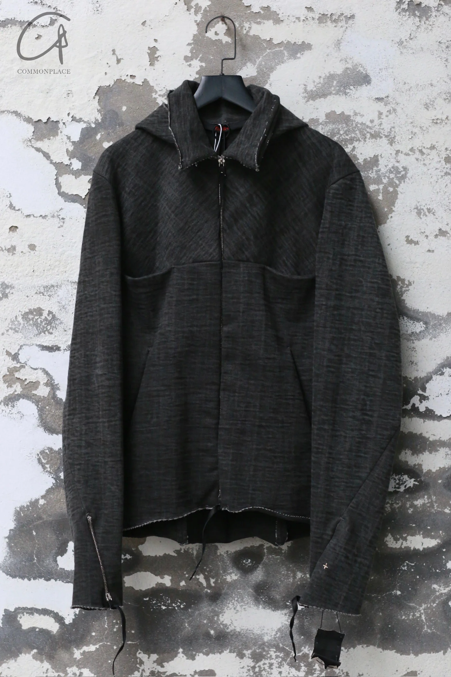 M.A+ 4-pocket detachable hood motorcycle jacket MA-J214DZHZ JP1-CARBON CARBON (J214DZHZ)