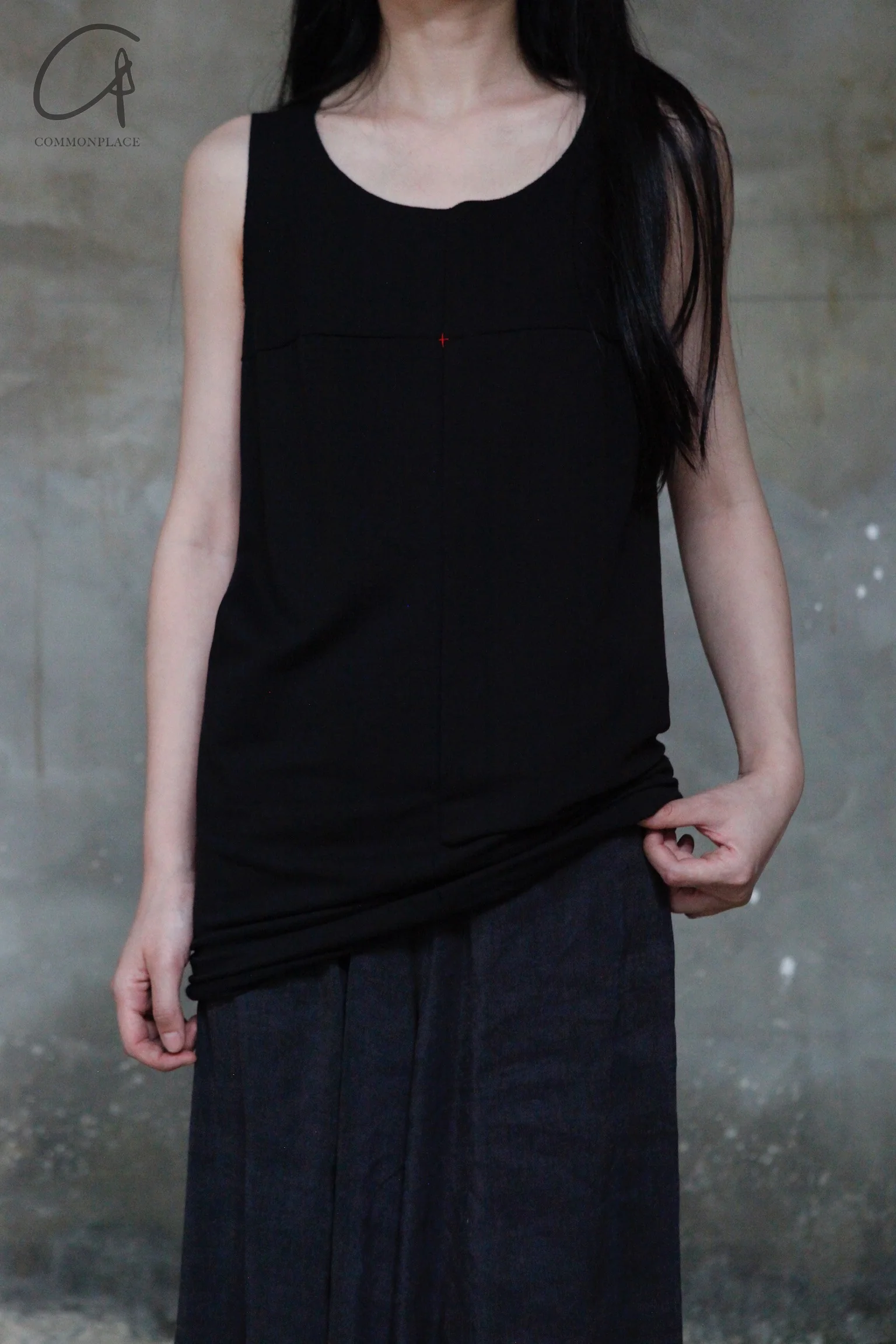m.a+ Maurizio amadei Cross vest dress series MA-TW211AL JCUE1-HEI Black TW211AL - Image 3