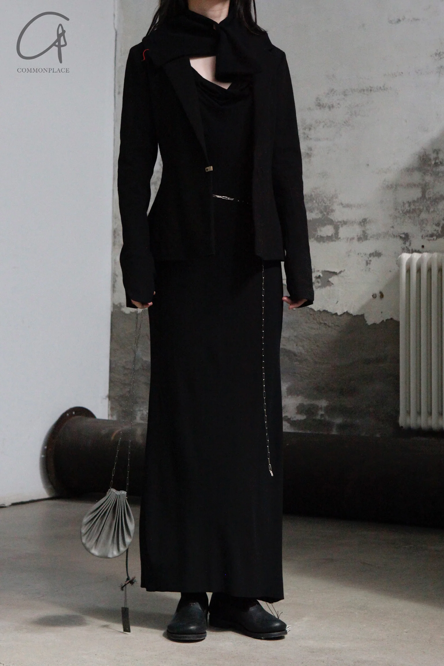 M.A+ double -chain black dress D2L/CC4 JVL - Image 21