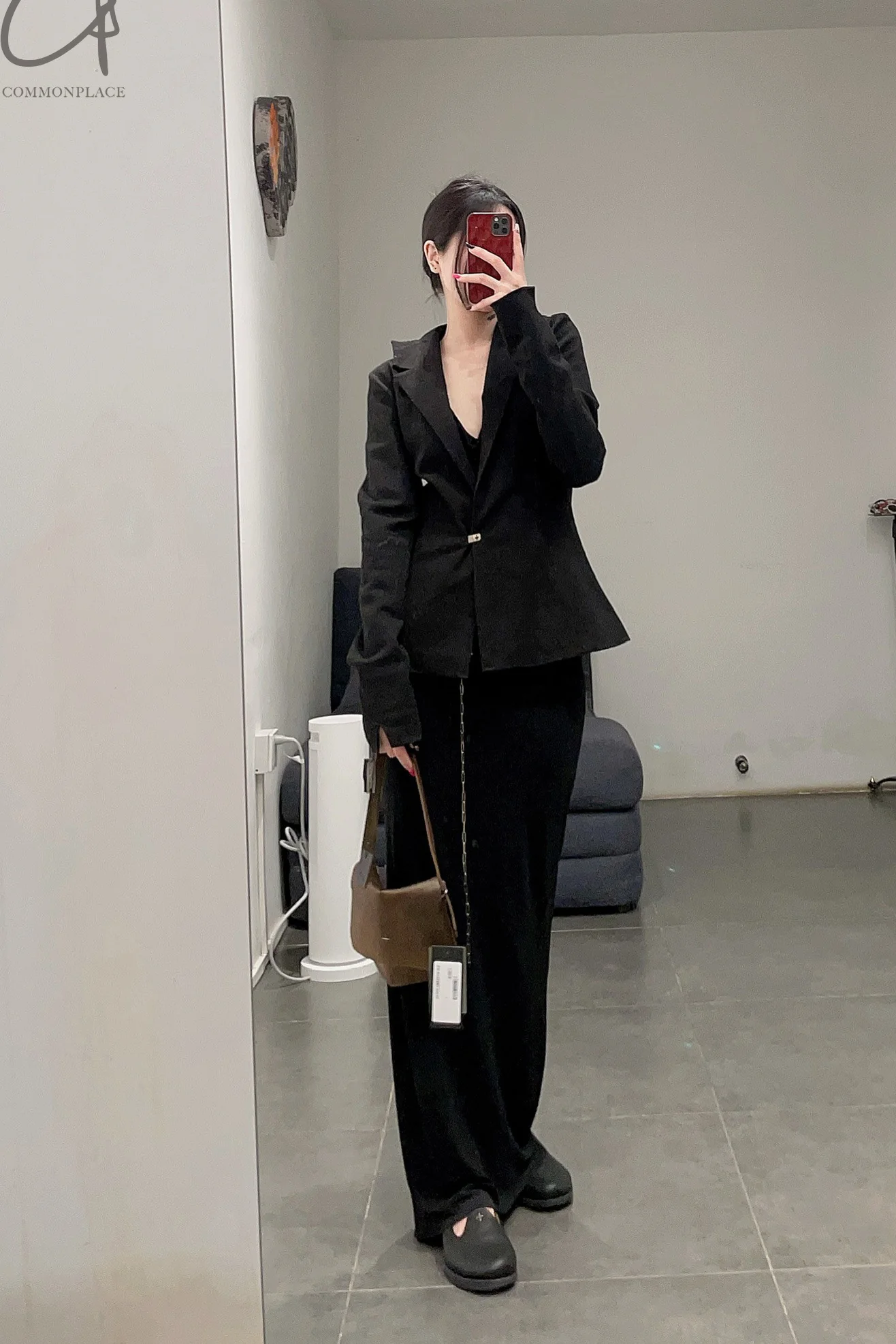 M.A+ double -chain black dress D2L/CC4 JVL - Image 36