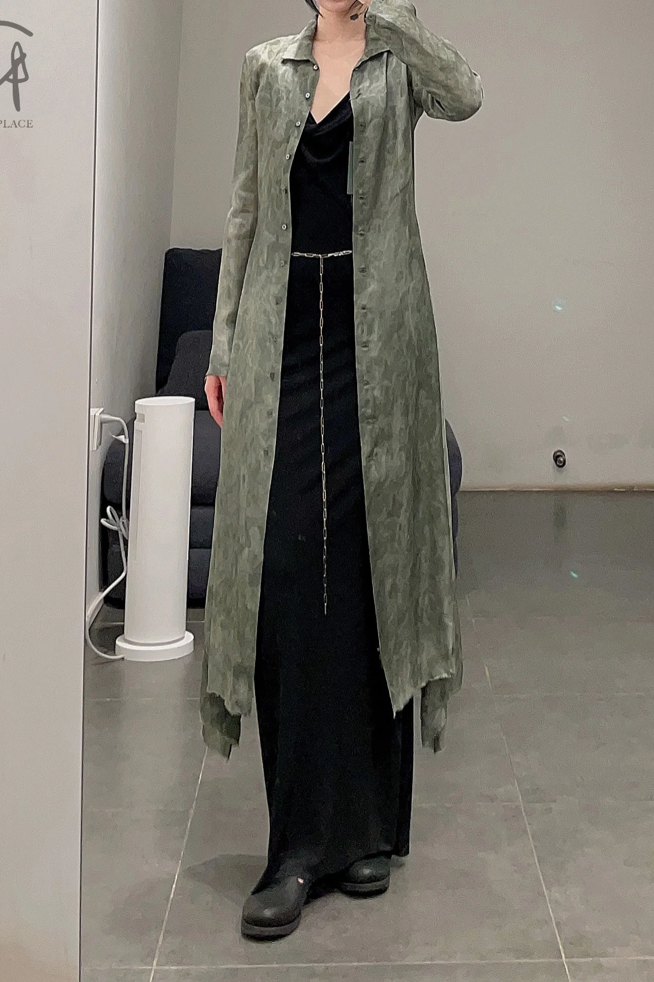 M.A+ double -chain black dress D2L/CC4 JVL - Image 38