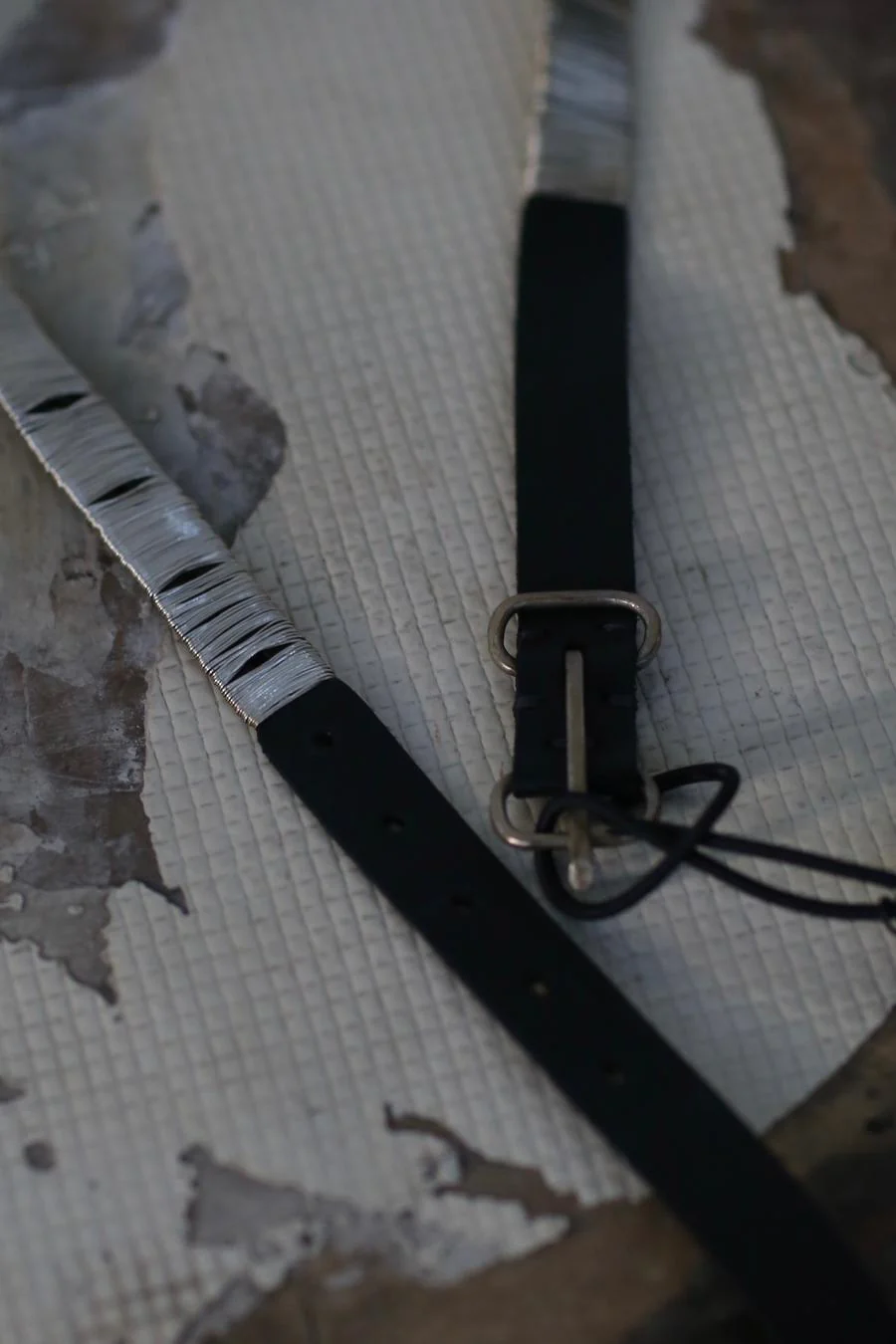 m.a+ Handmade belt collection Italy MA-EL33B GR 2 0-0 PM1001 - Image 2