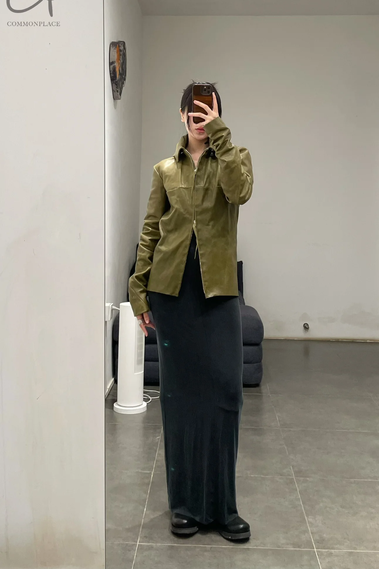 m.a+ double pocket detachable hood bomber jacket J221DZHZ-CUAG1.0 woodbine (J221DZHZ) - Image 13
