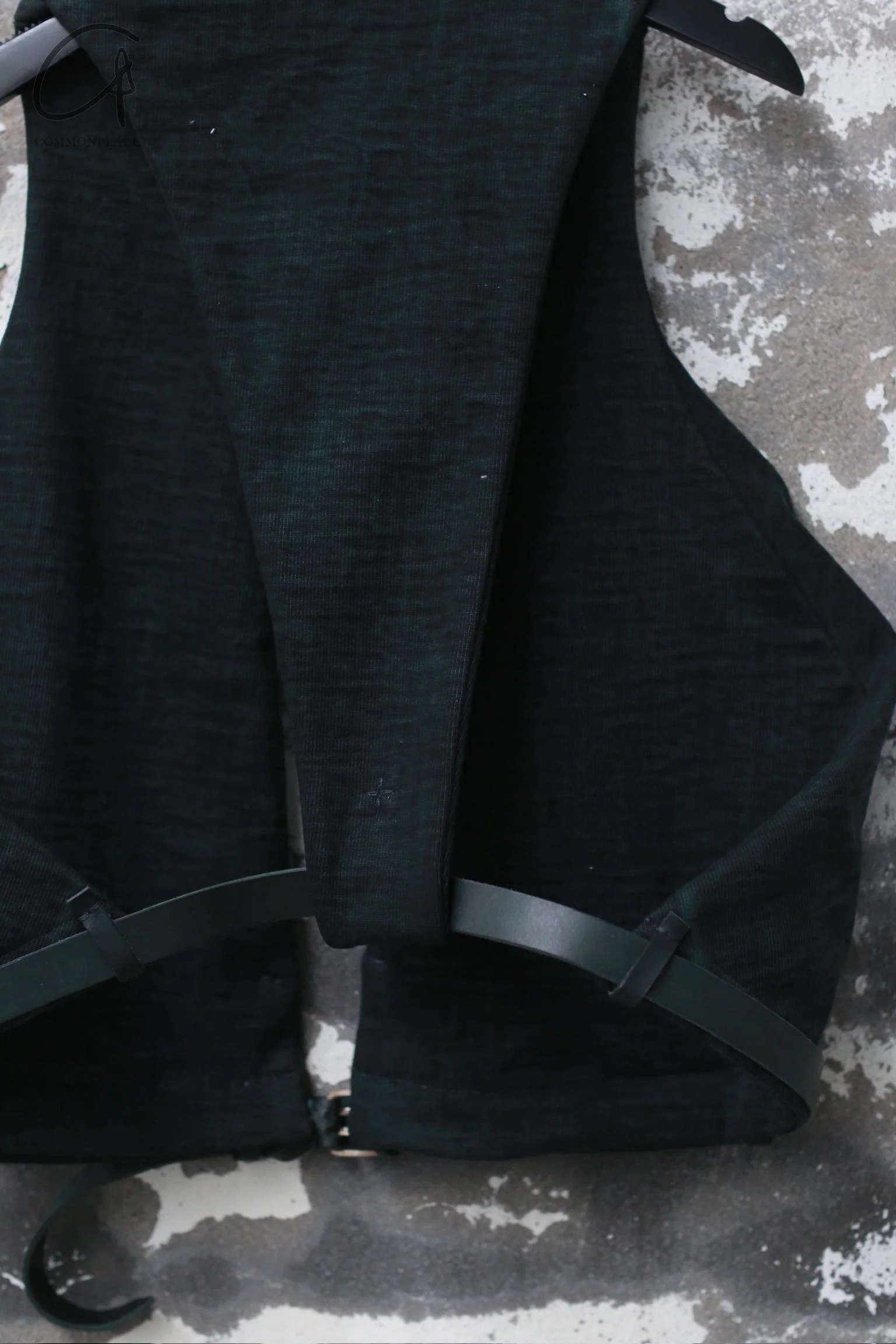 m.a+ Double Pyramid Vest Italy MA-BLL100 JP-GREEN CARBON - Image 3