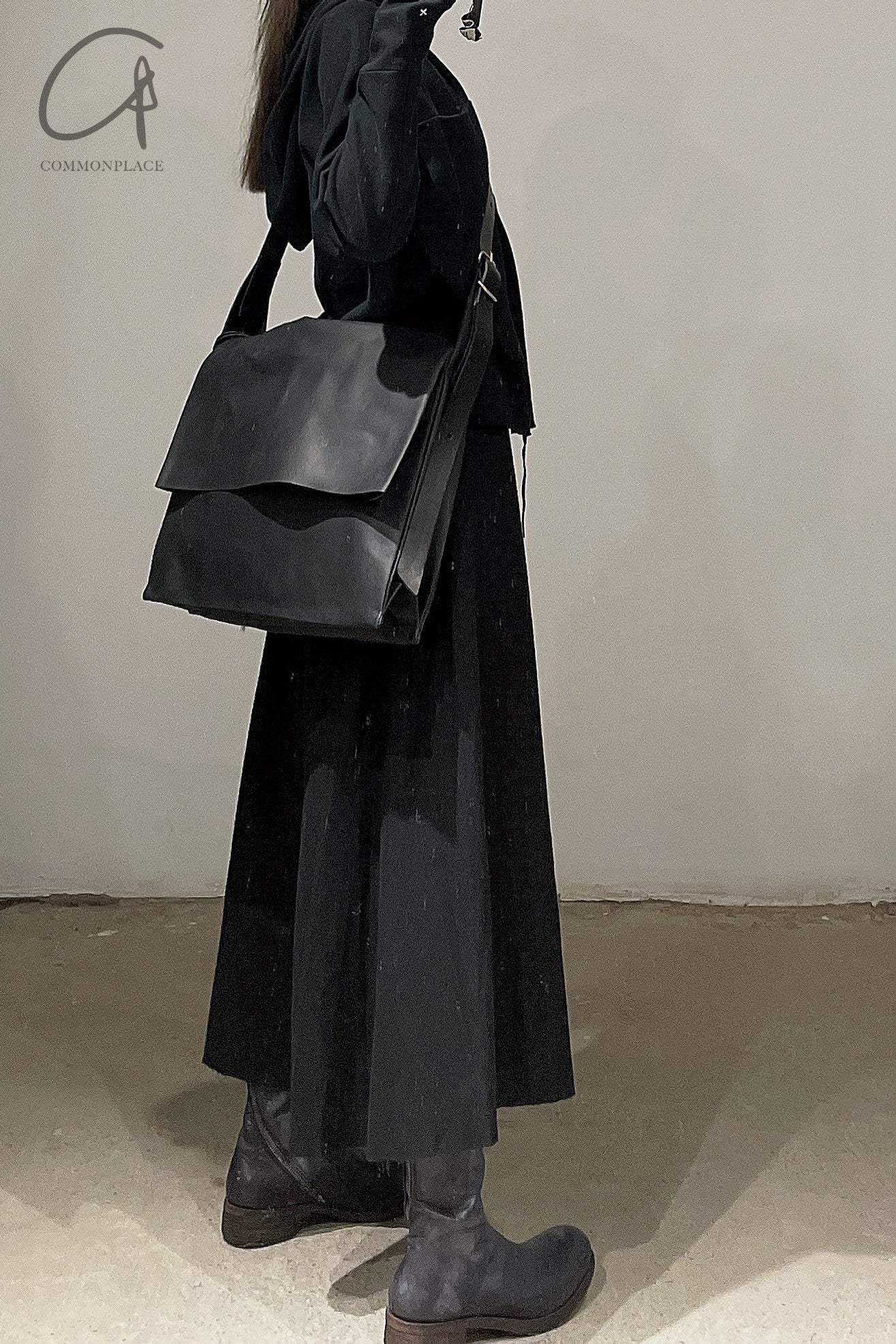 m.a+ Flowy Oversized PW480-CMB Black - Image 9