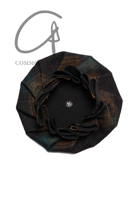 m.a+ Handmade hat collection Italy Deconstructed MA-AW50-0 AW50 AWCL1 Colorblock PM1000 - Image 6