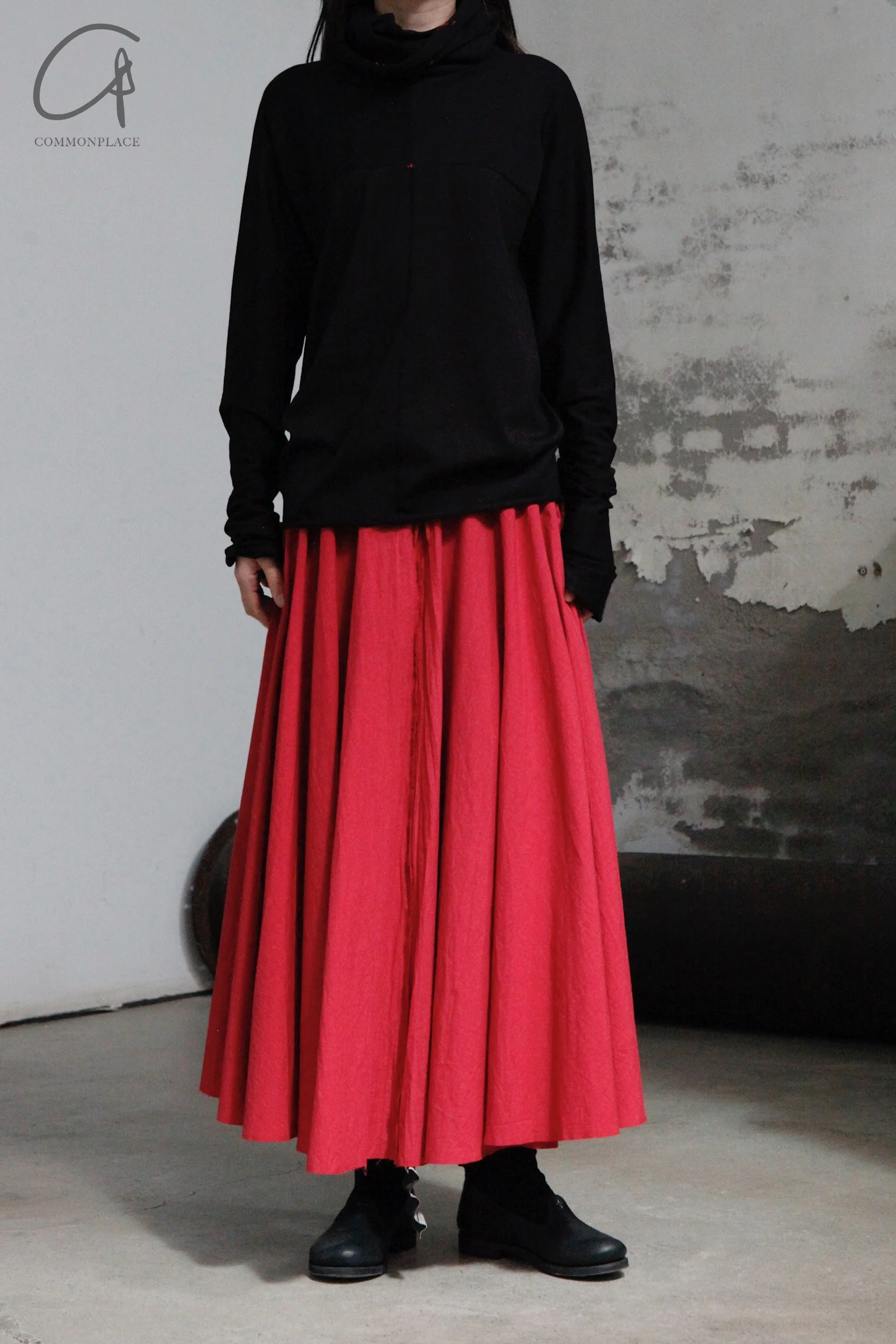 M.A+ integrated mask collar T -shirt T211dno+ JCL10 black - Image 6
