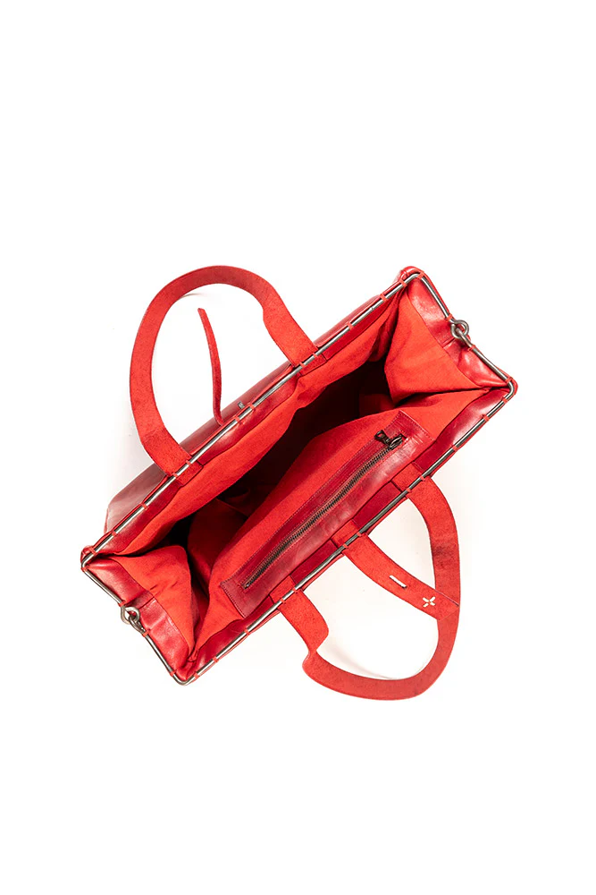 m.a+ Iron rim medium doctor bag MA-BR22.5I CUS1,5-RED WINERY - Image 7