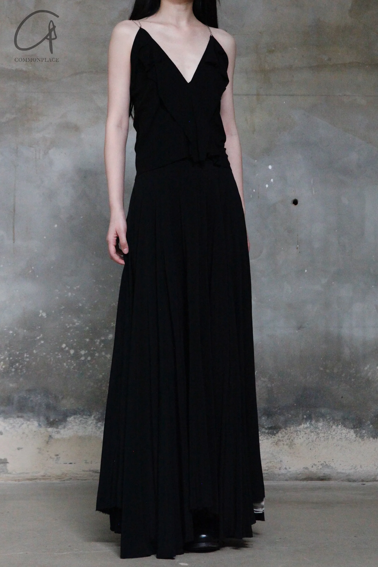 m.a+ Long Wheel Skirt K600Z (VIS5 Black) - Image 3