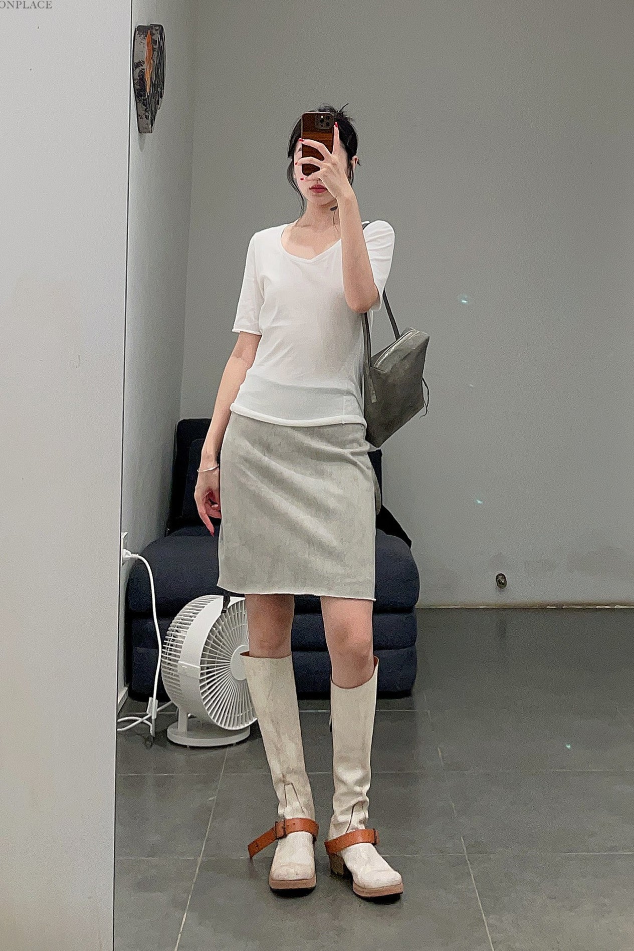 m.a+ low neck short sleeve T-shirt TW260C JCL10 - Image 12