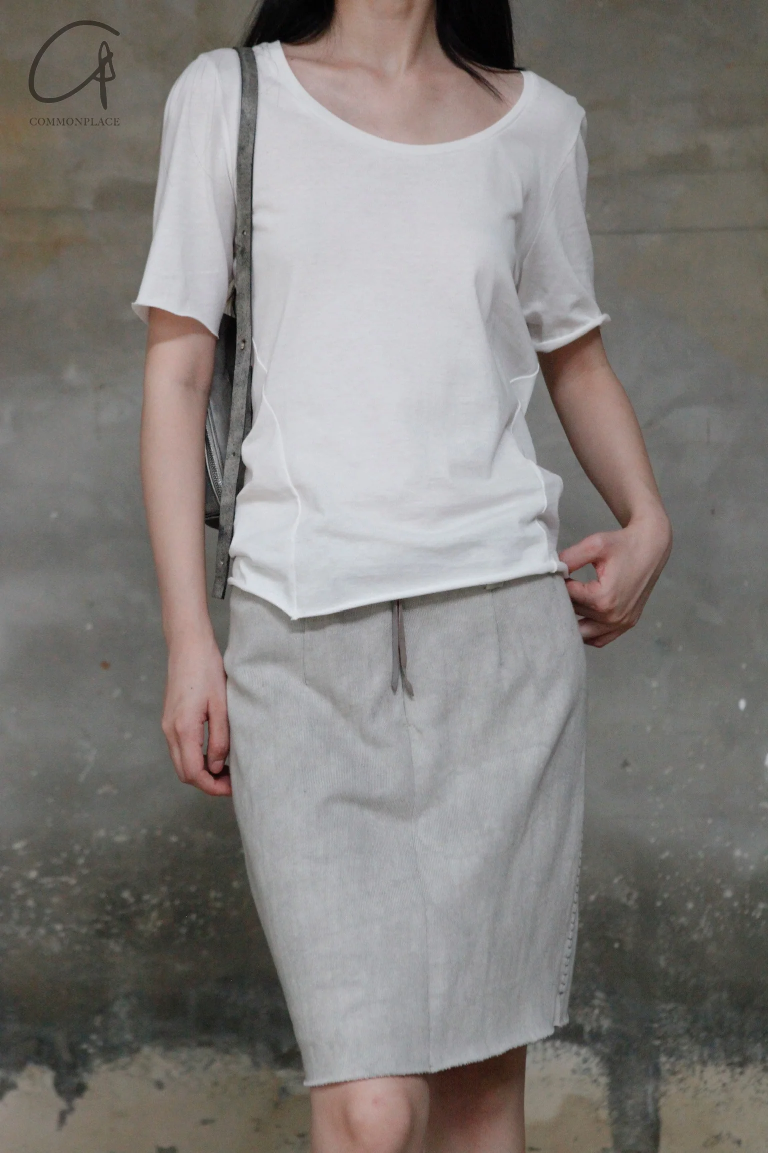 m.a+ low neck short sleeve T-shirt TW260C JCL10 - Image 2