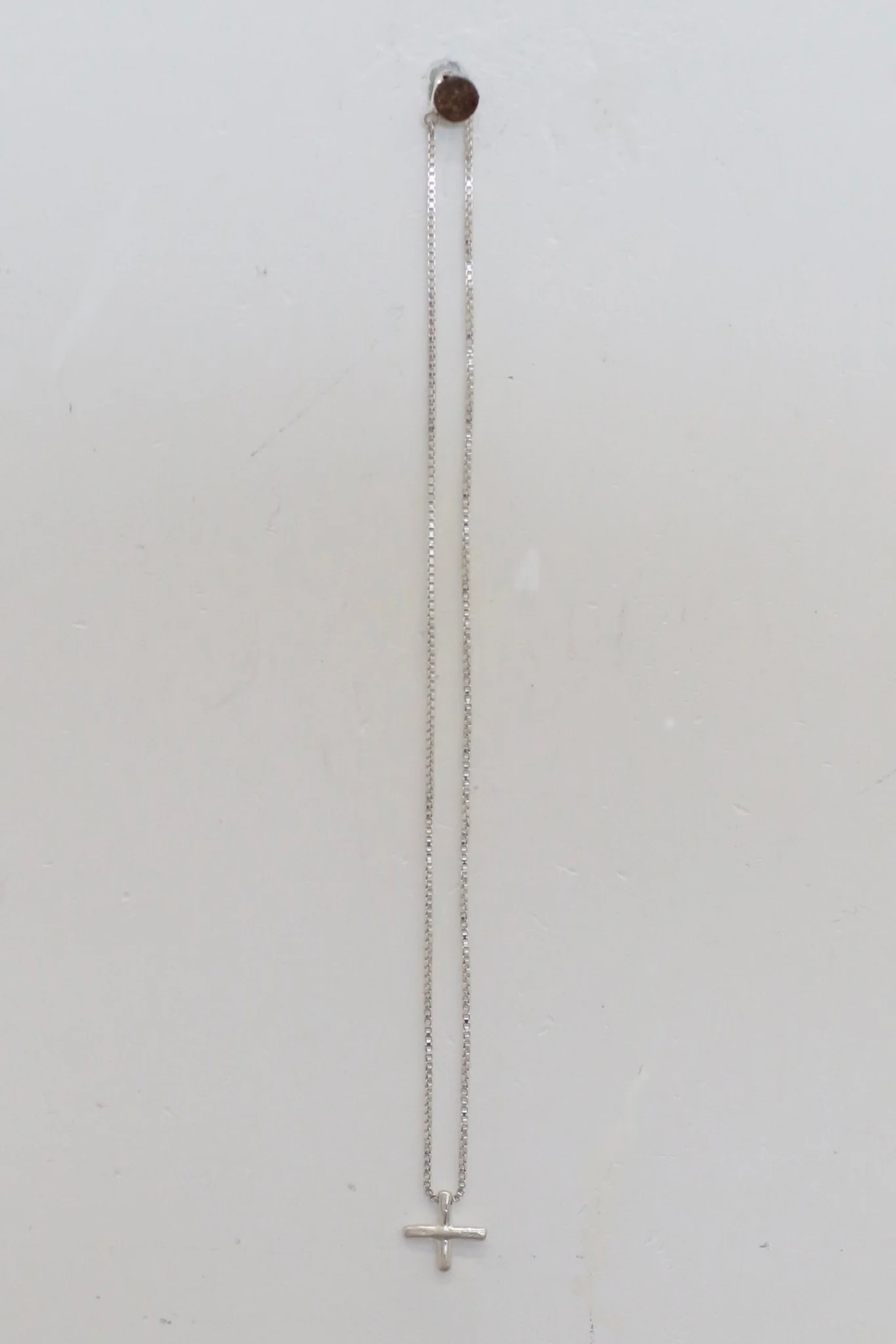 m.a+ Maurizio Amadei 2025 Autumn/Winter 925 Sterling Silver Cross Necklace Collection MA-AC40/C AG-YIN 40CM - Image 2