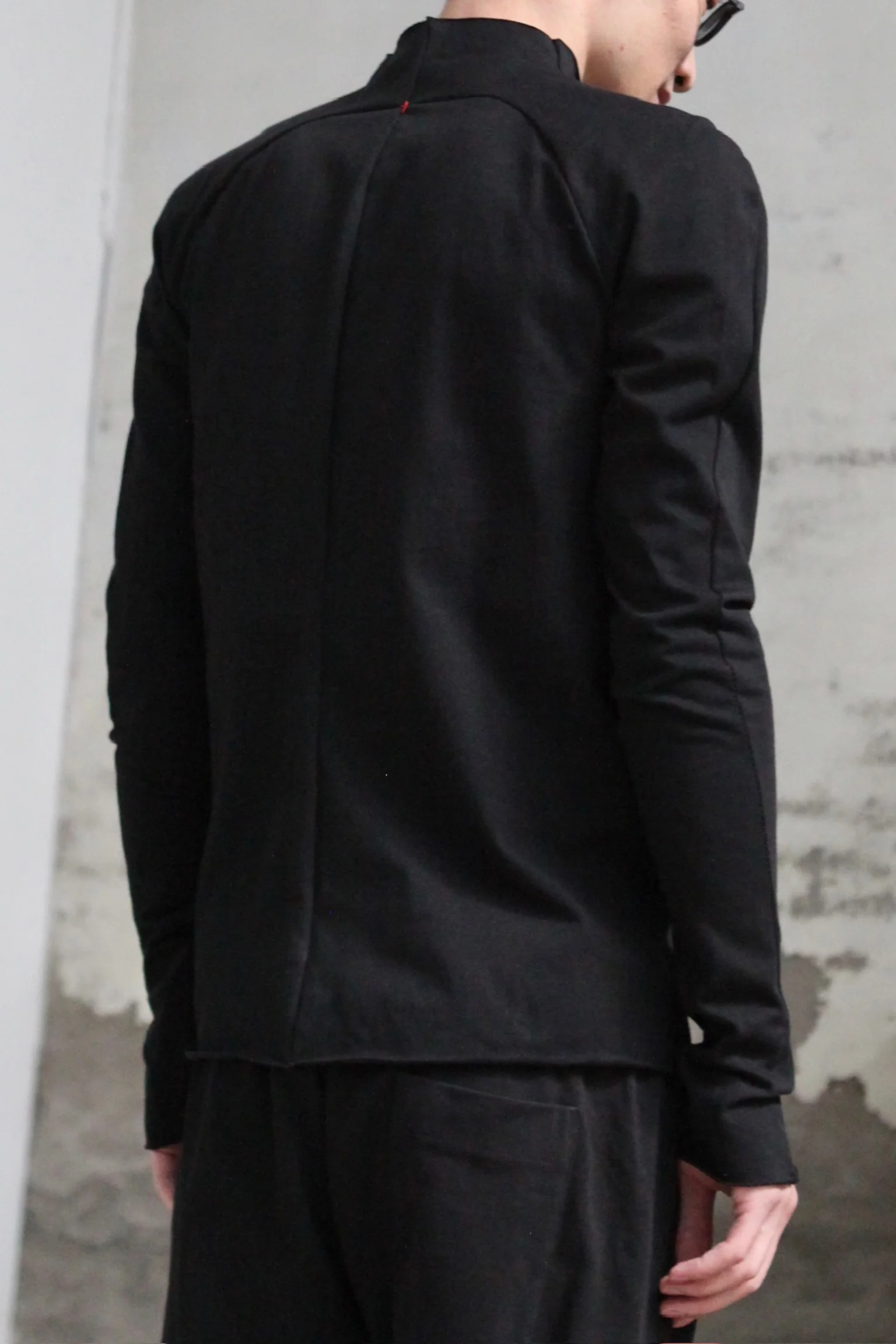 m.a+ Maurizio Amadei crew neck long sleeve T-shirt Italy MA-T130D JM11-BLACK (T350D-JM11/JCL10) - Image 6