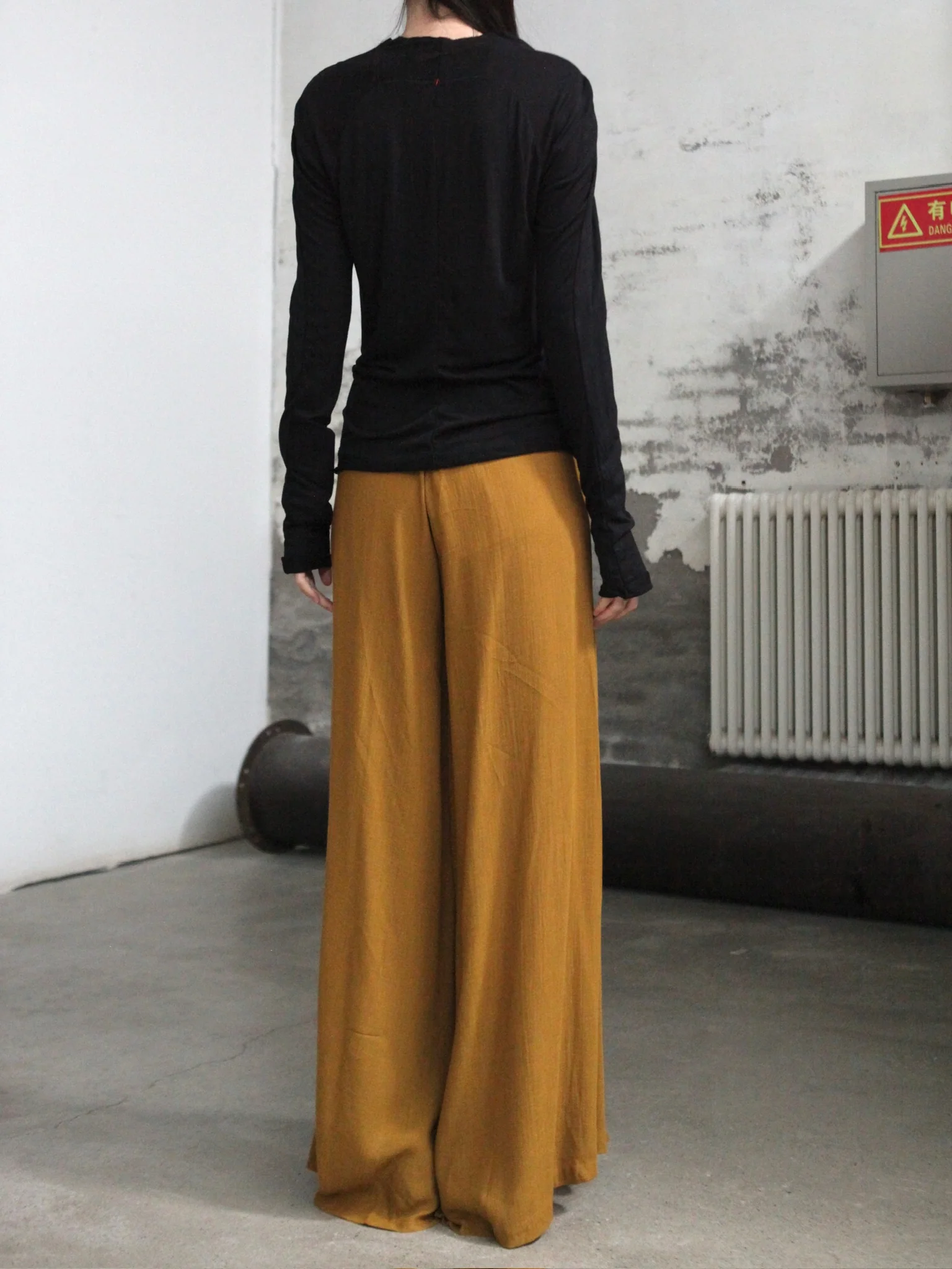 m.a+ Maurizio Amadei crew neck long sleeve T-shirt Italy MA-T130D JVBL-BLACK (T350D-JM11/JCL10) - Image 9