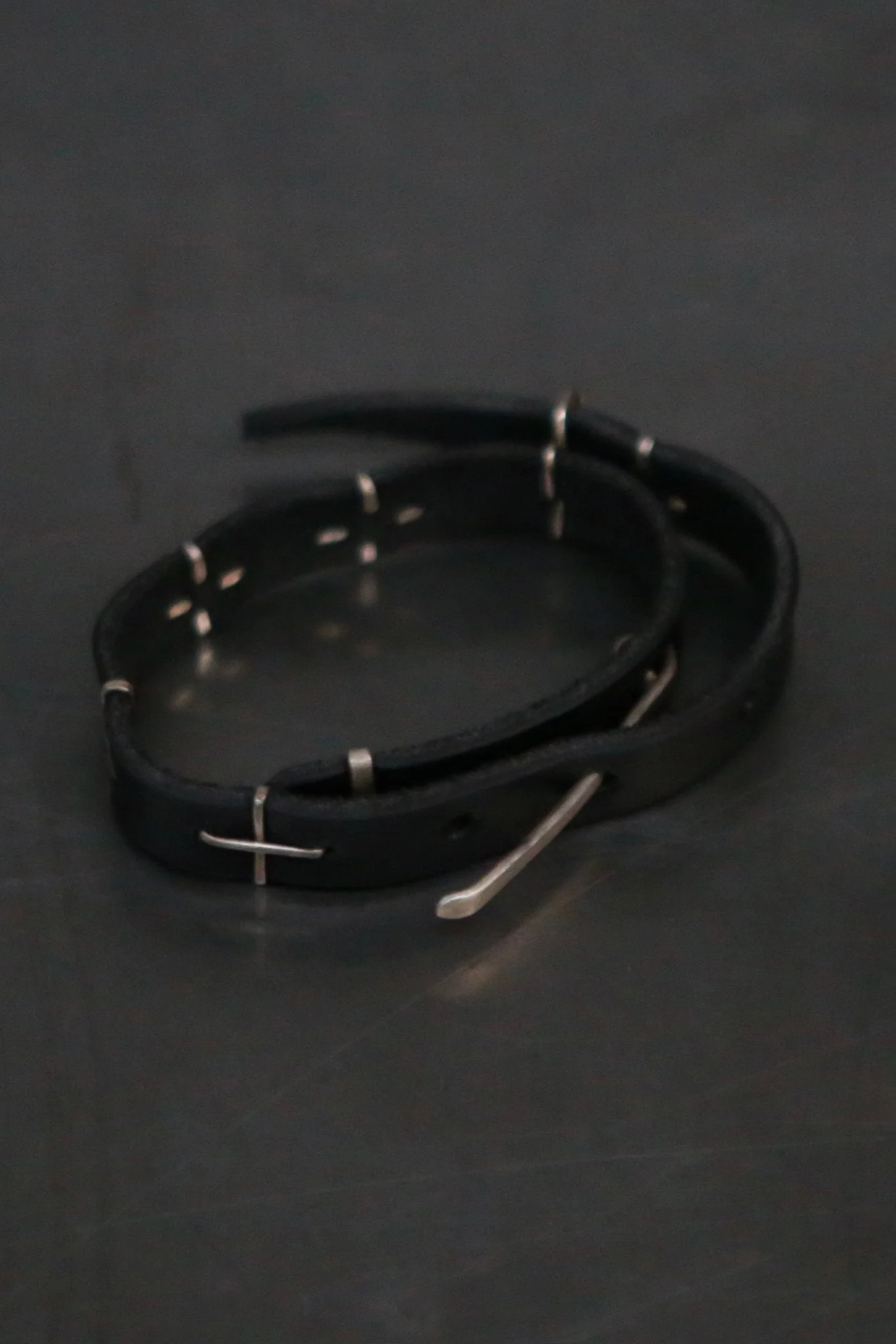 m.a+ Maurizio Amadei Fine Silver Wristband Bracelet Collection, Italian Craftsman MA-A-F2LB1 GR3,0-BLACK (MA-A-F0LA1)