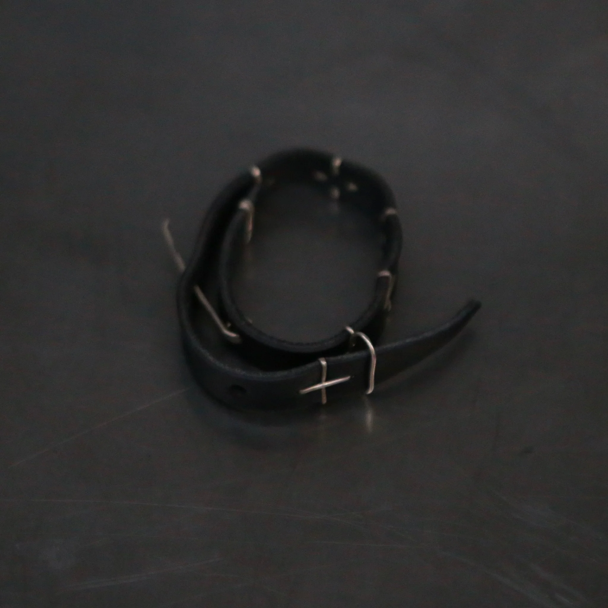 m.a+ Maurizio Amadei Fine Silver Wristband Bracelet Collection, Italian Craftsman MA-A-F2LB1 GR3,0-BLACK (MA-A-F0LA1) - Image 3