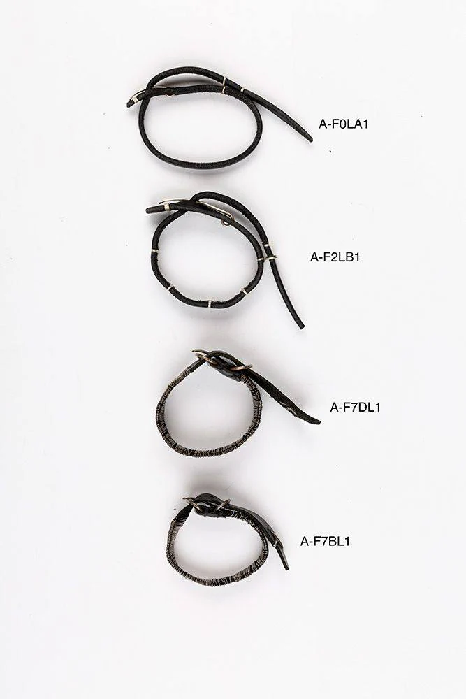 m.a+ Maurizio Amadei Fine Silver Wristband Bracelet Collection, Italian Craftsman MA-A-F7BL1 GR2,0-BLACK (MA-A-F0LA1) - Image 4