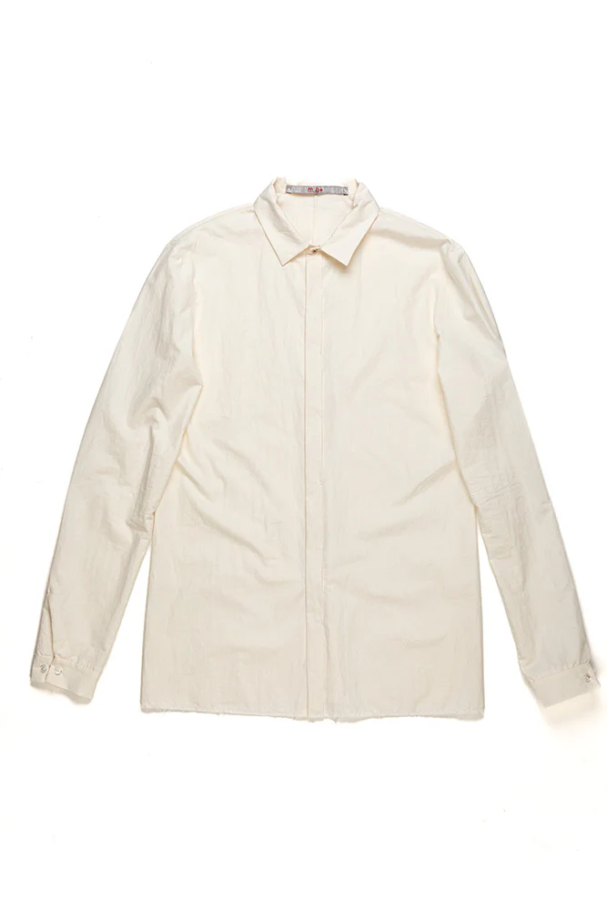 m.a+ Maurizio Amadei fitted shirt MA-H102E CL2-NATURAL - Image 9
