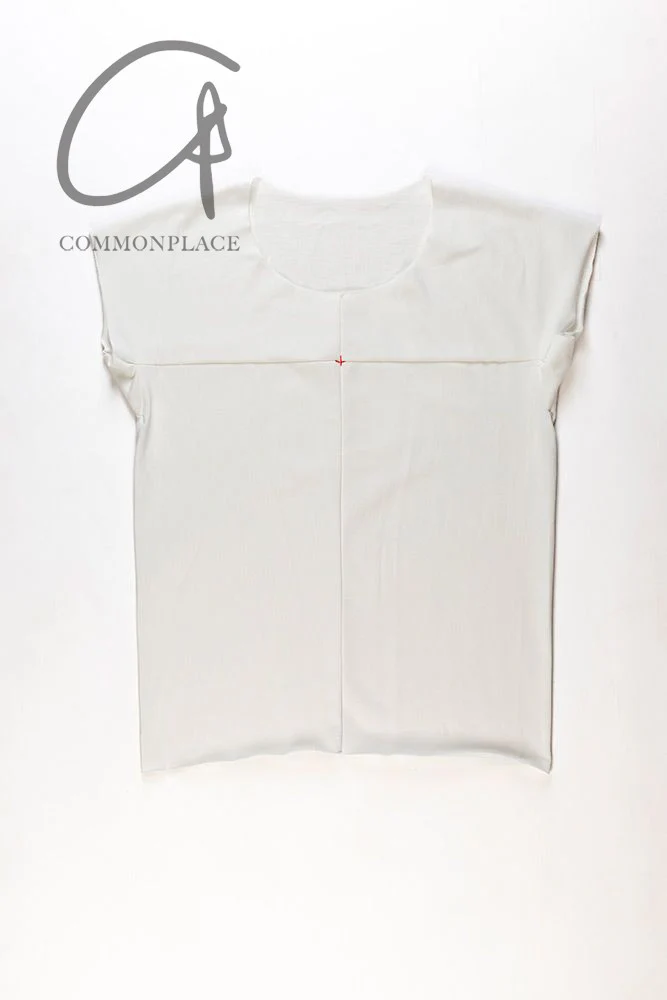 m.a+ Maurizio Amadei Hand-sewn one-piece ultra-short sleeve T-shirt Italy MA-T211B JM11-BAI White T211B - Image 5