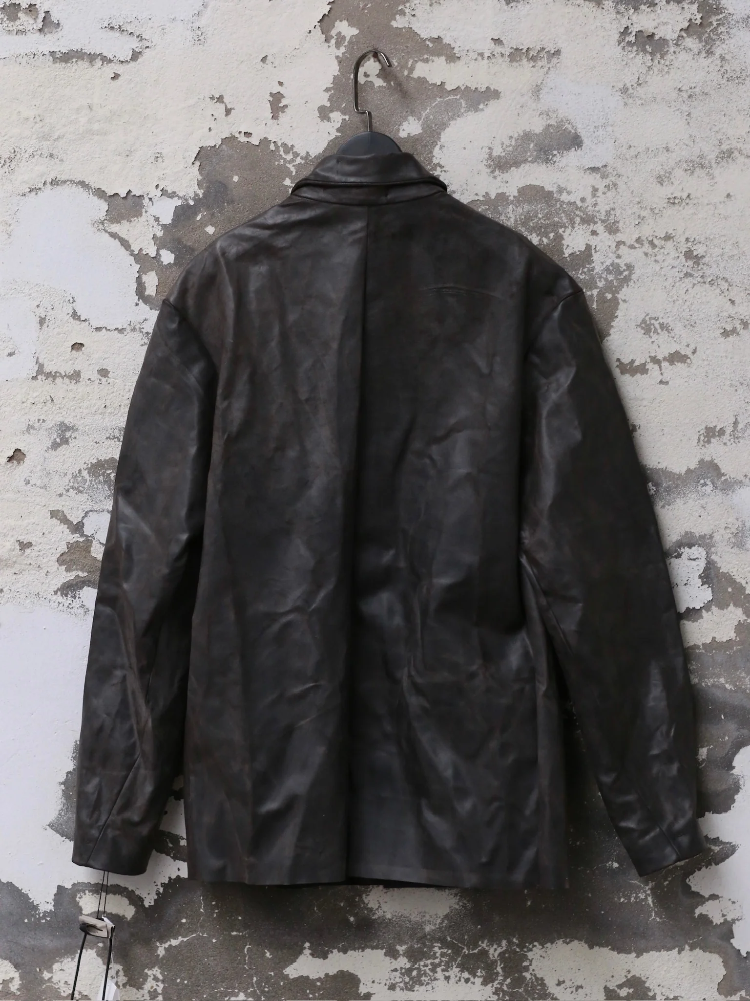 m.a+ Maurizio Amadei Turtleneck Medium Shirt Italy MA-H240 CUF.R0,6-DARK BROWN - Image 4