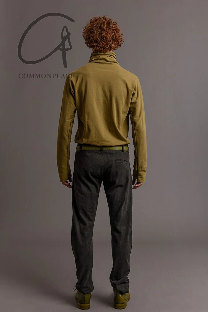 m.a+ one-piece round neck T-shirt T211DN-JM11 woodbine - Image 8
