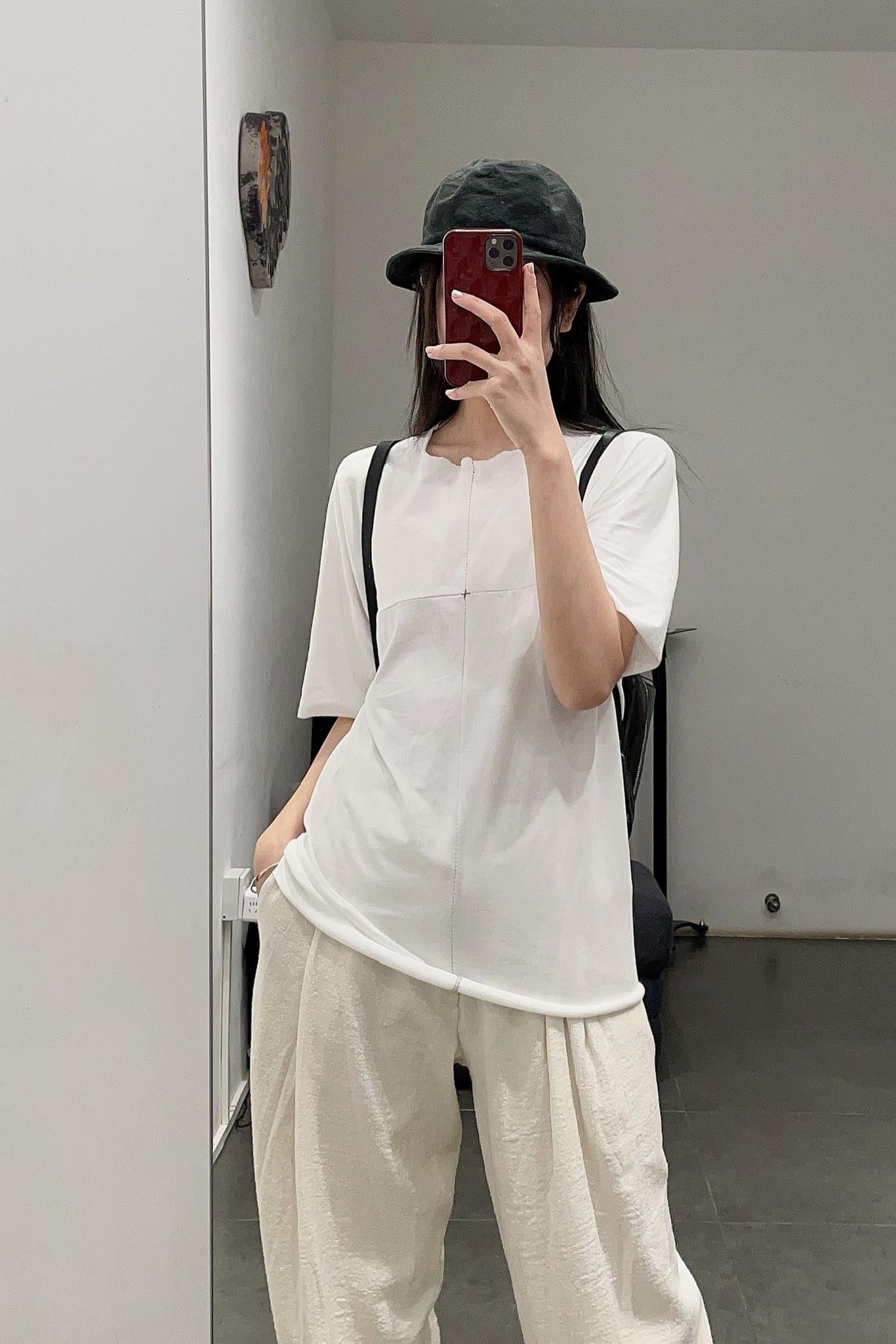 m.a+ One Piece Short Sleeve T-Shirt T211C-JCL10 White PM200 - Image 19