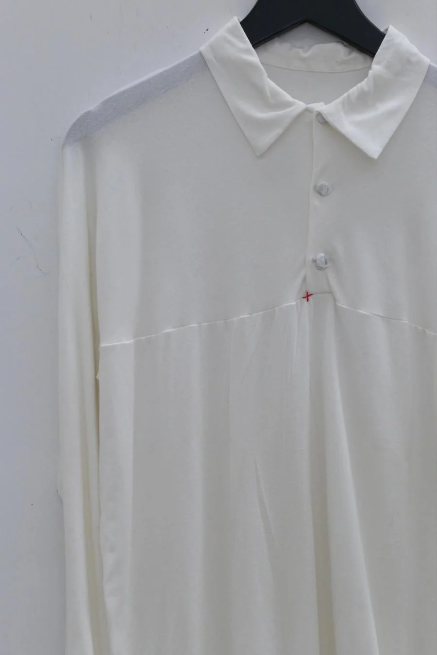 M.A+ POLO Conjunction long -sleeved T -shirt T211DP JMKL White - Image 5