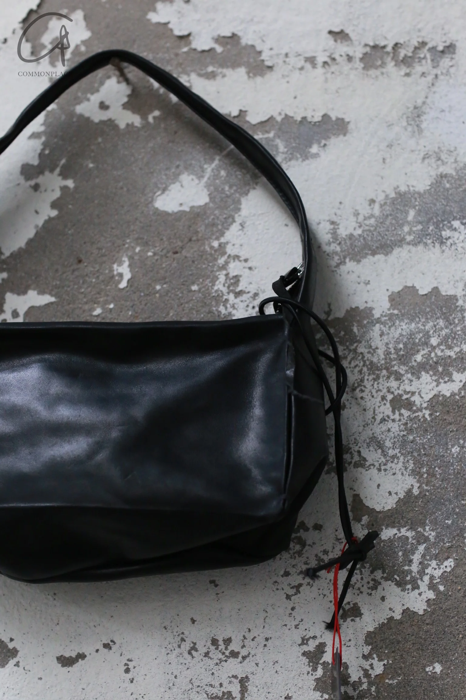 m.a+ Rectangular Handbag Collection Artisan Italy MA-BM18AZ CU1,0-HEI-F Black Shiny MA-BM18AZ - Image 3