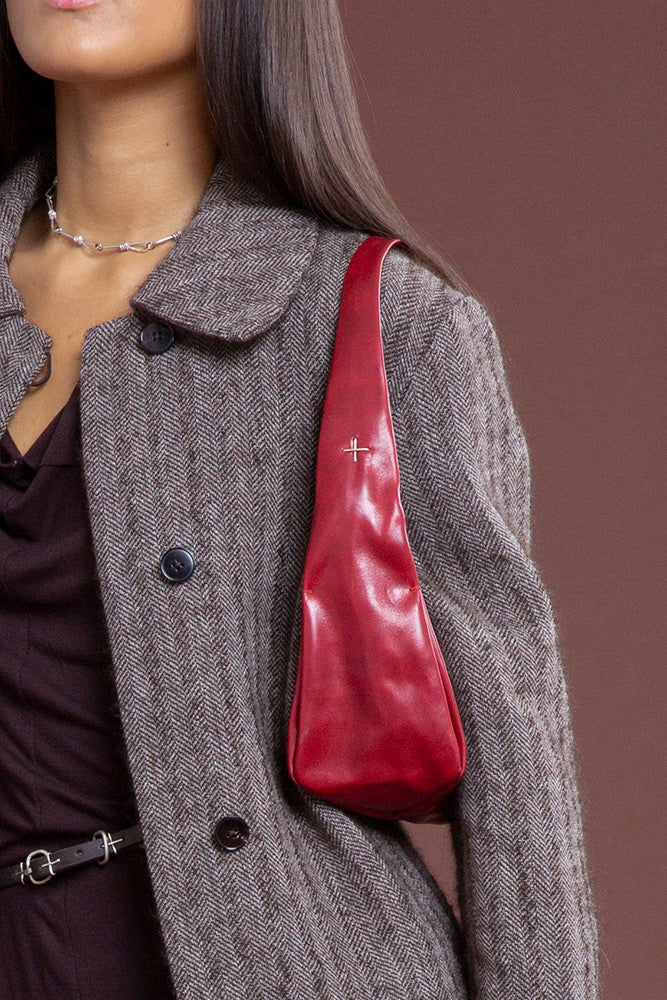 m.a+ Rectangular Handbag Collection Artisan Italy MA-BM18AZ CUS1,0-RED WINERY - Image 8