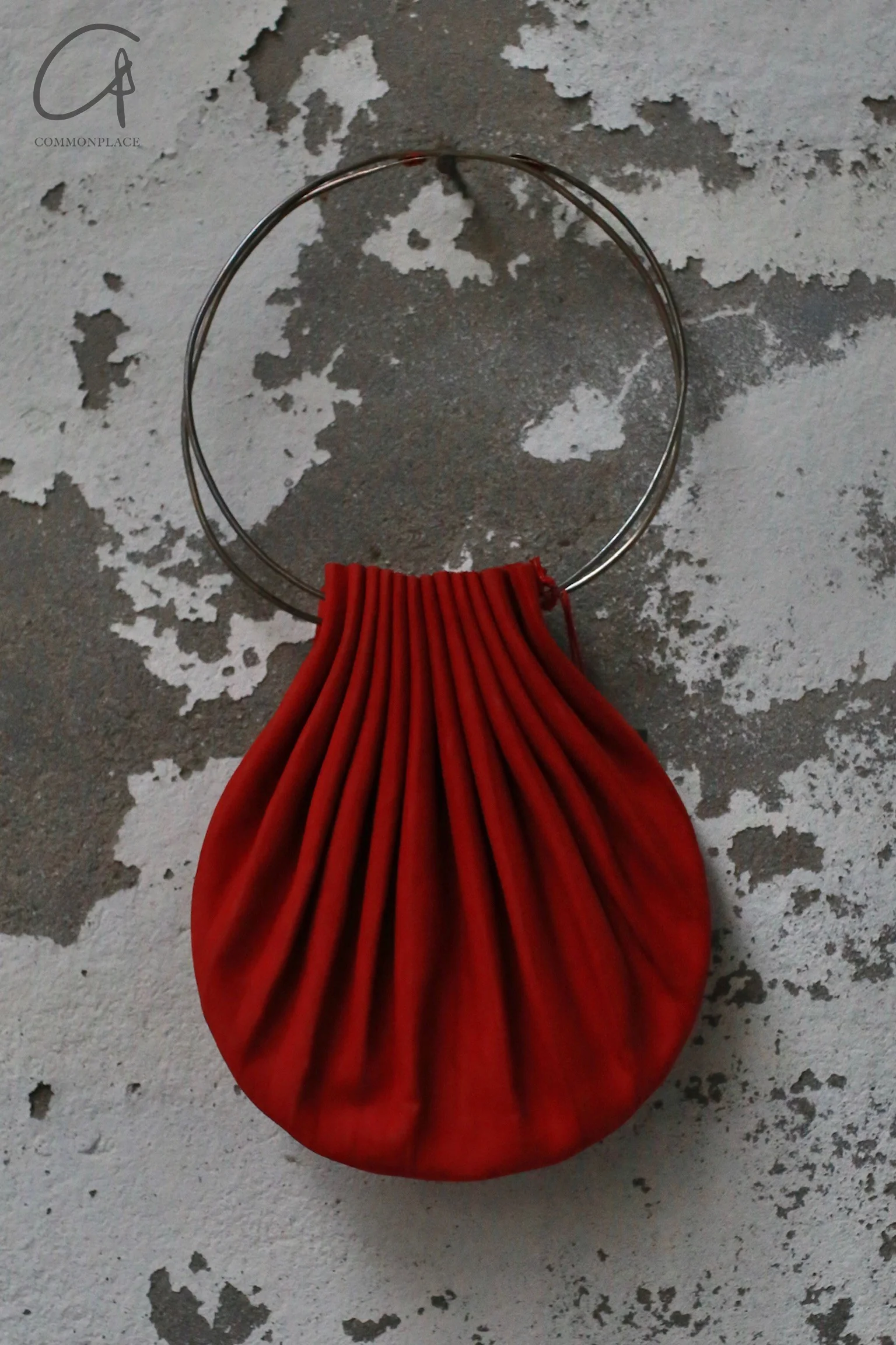 m.a+ Shell Bag Collection Italian Handmade MA-B703/RS VOP1,2-CHILI RED-F CHILI RED Small B703/RS VOP1.2 PM203