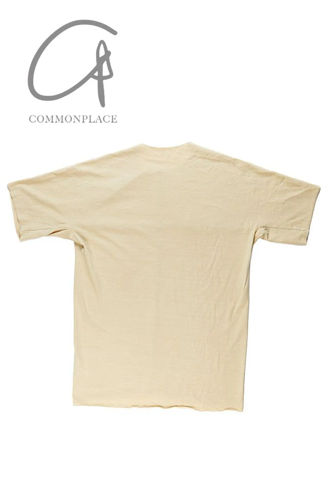 m.a+ single short-sleeved T-shirt series linen cotton Italian craftsman handmade MA-T211C/CM JCL10-CREAM T211C/CM JCL10 CREAM - Image 6
