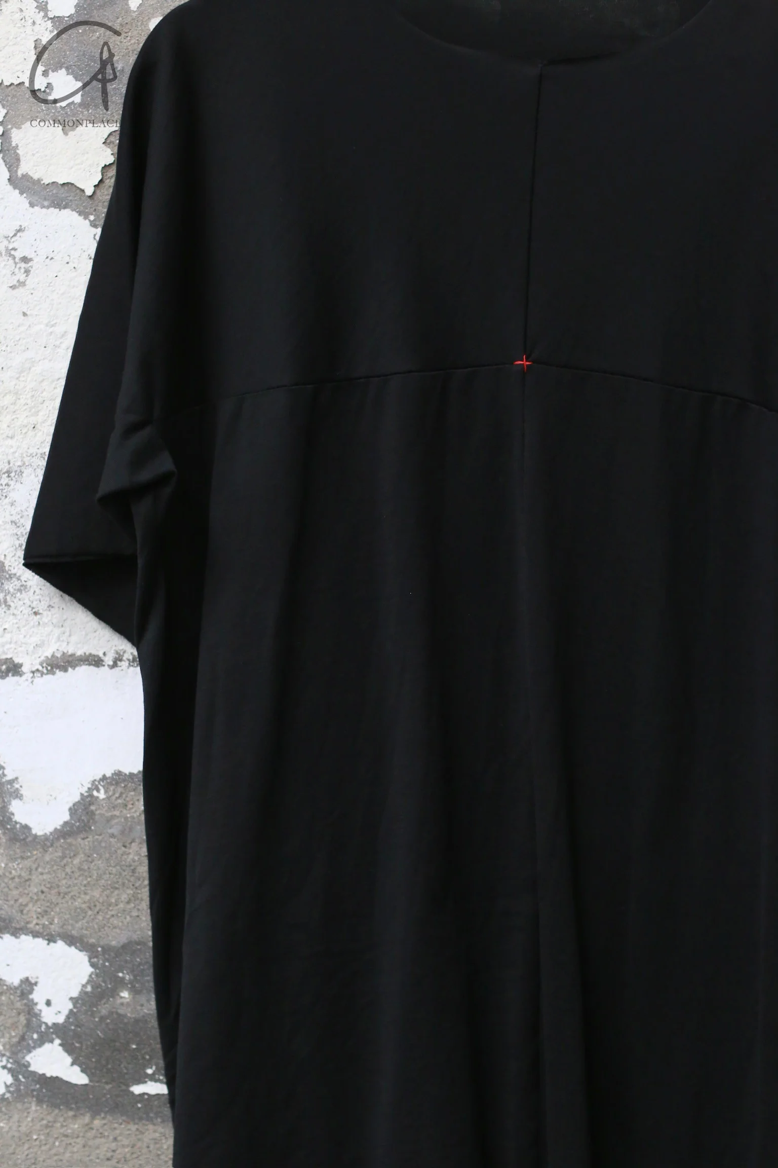 m.a+ single short-sleeved T-shirt series linen cotton Italian craftsman handmade MA-T211C JCL10-HEI T211C JCL10 black - Image 2