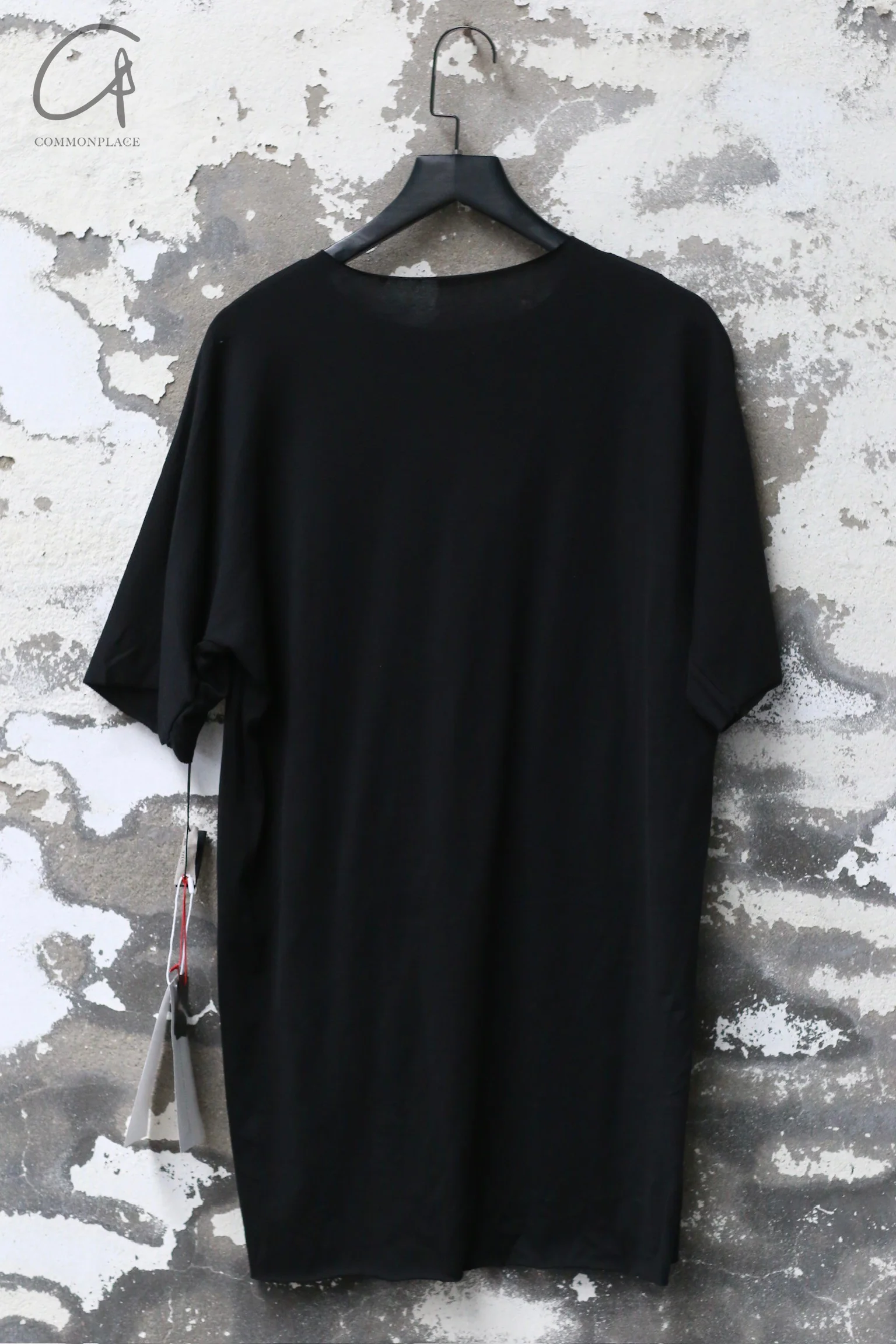 m.a+ single short-sleeved T-shirt series linen cotton Italian craftsman handmade MA-T211C JCL10-HEI T211C JCL10 black - Image 4