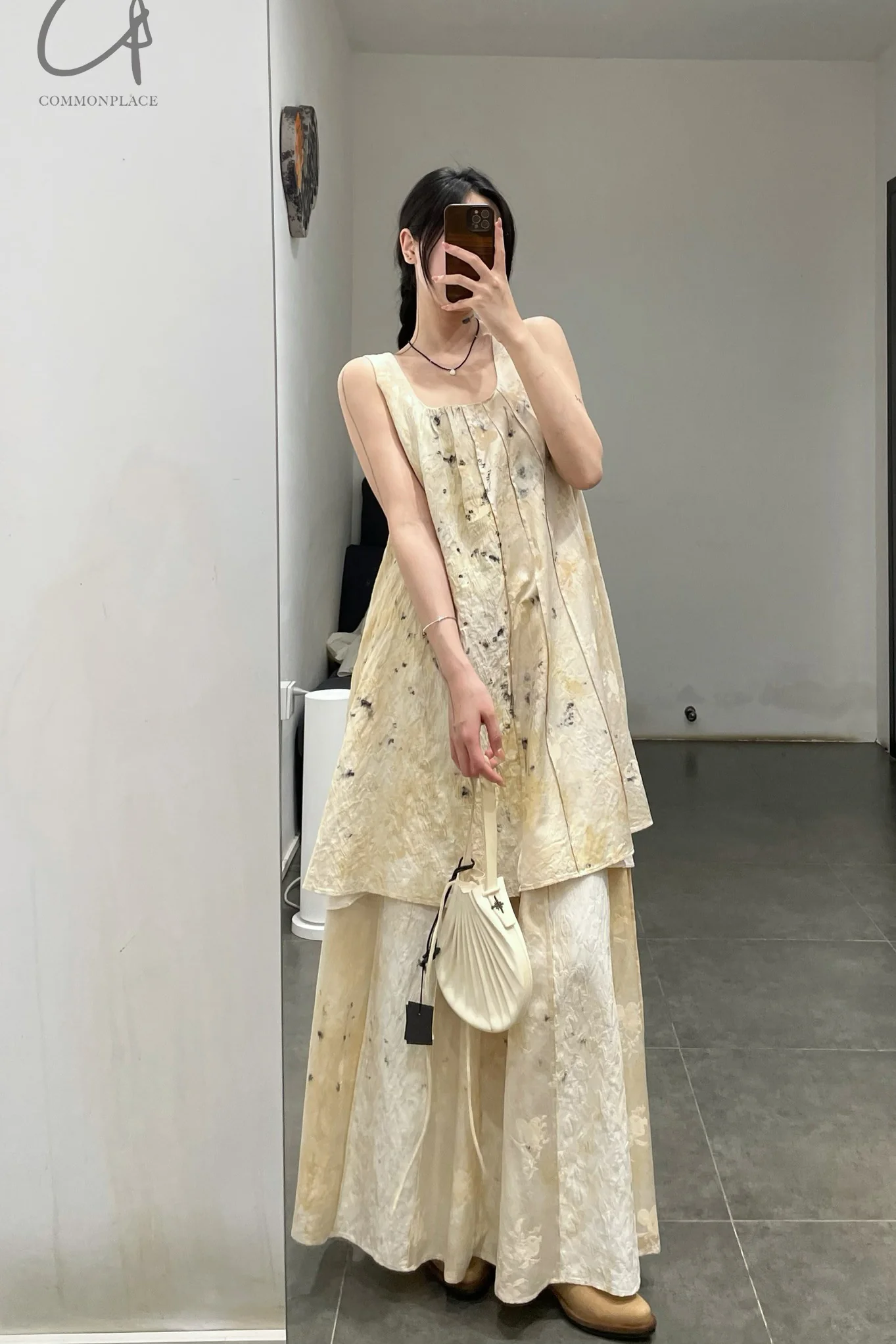 m.a+ Shell Bag Collection Italian Handmade MA-B7031A/S-VA1.0-BAI White Small PM203 - Image 14