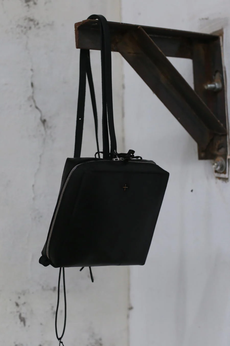 M.A+ small square zipper backpack BC50 COR.R 1,5 - Image 4