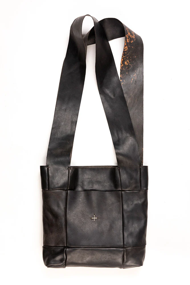 M.A+ Tote Bag Italy MA-BT221 CUF1,0-DARK BROWN - Image 5