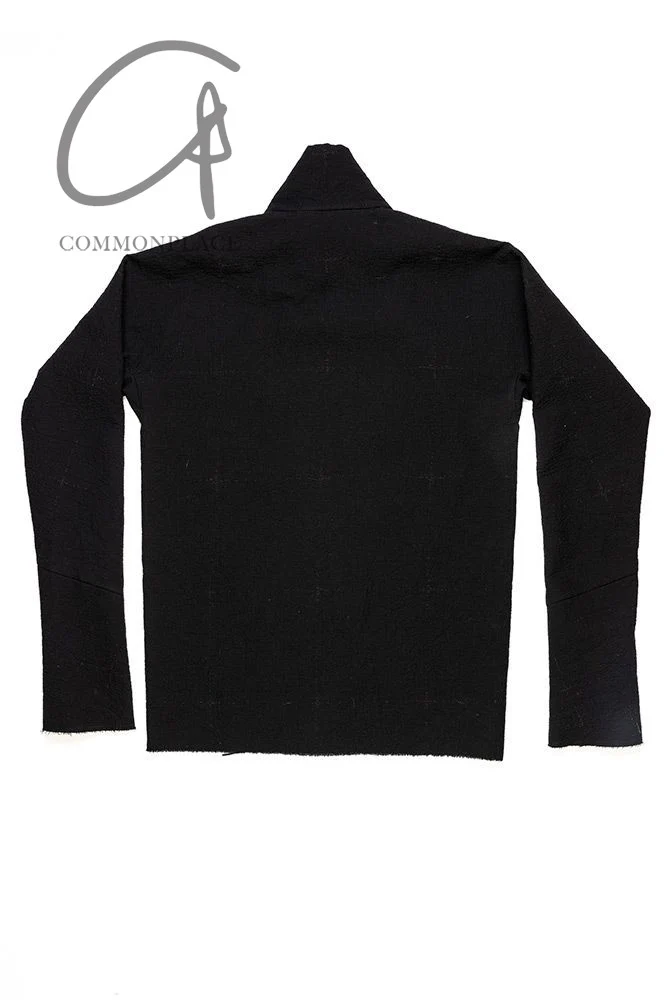 M.A+ Zipper High Neck Shirt MA-H252DZ CDG-HEI Black H252DZ - Image 6
