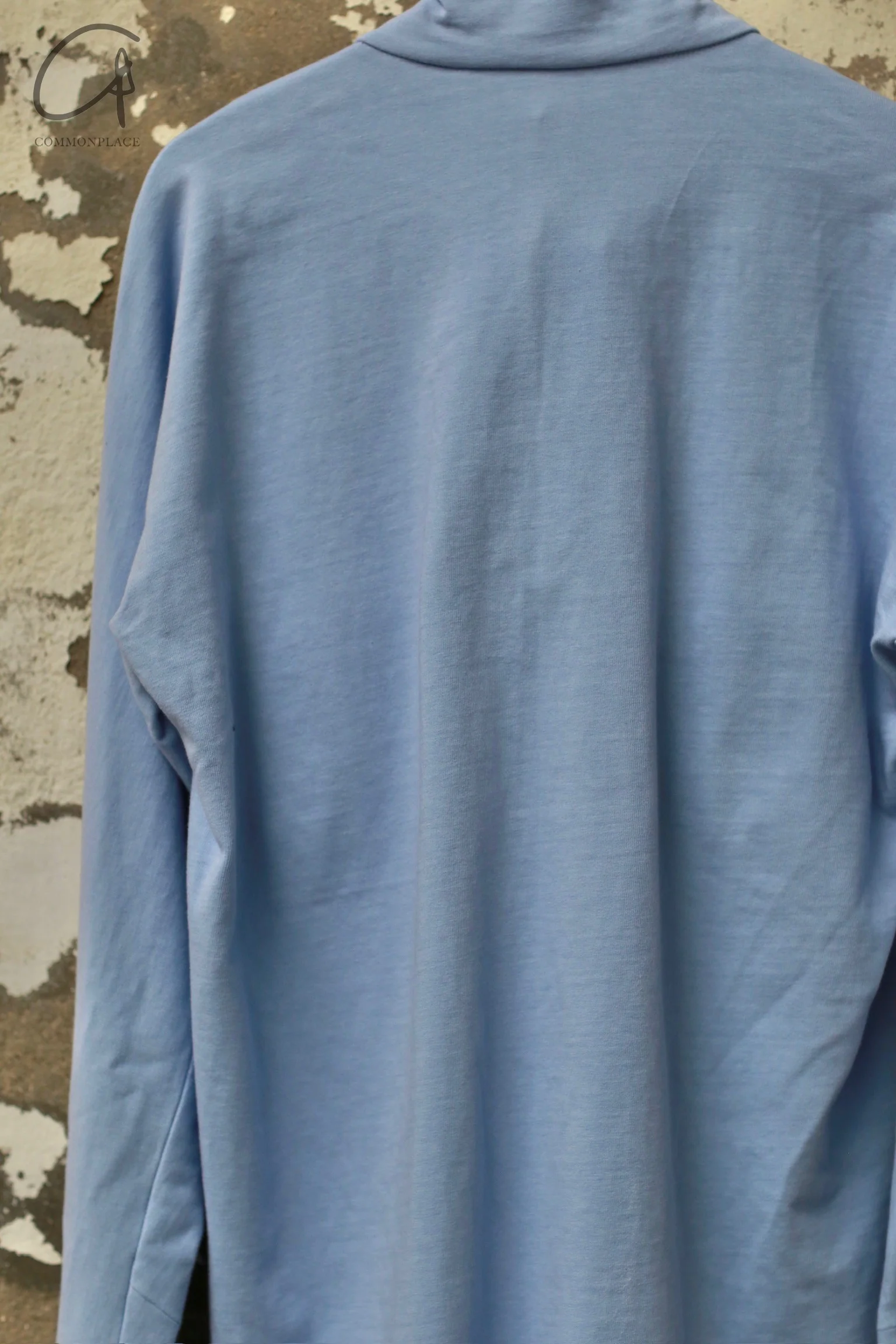 M.A+ Zippered Turtleneck Shirt MA-H252DZ JM11-BLUE BELL H252DZ - Image 3