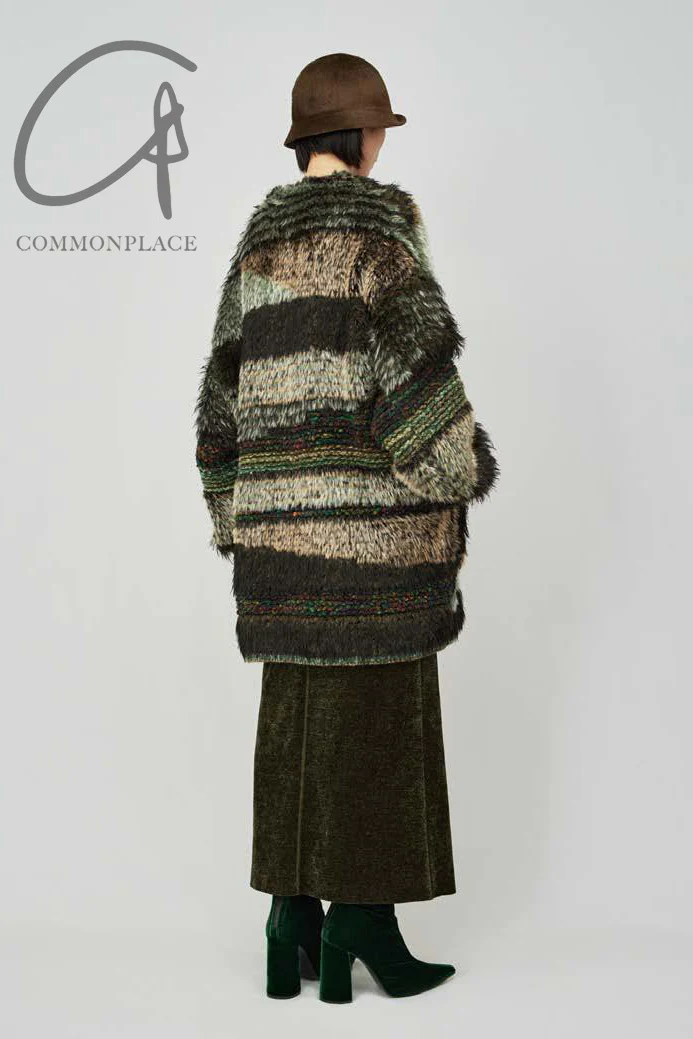 MAME KUROGOUCHI brown wool hat MM22FW AC308 - Image 12