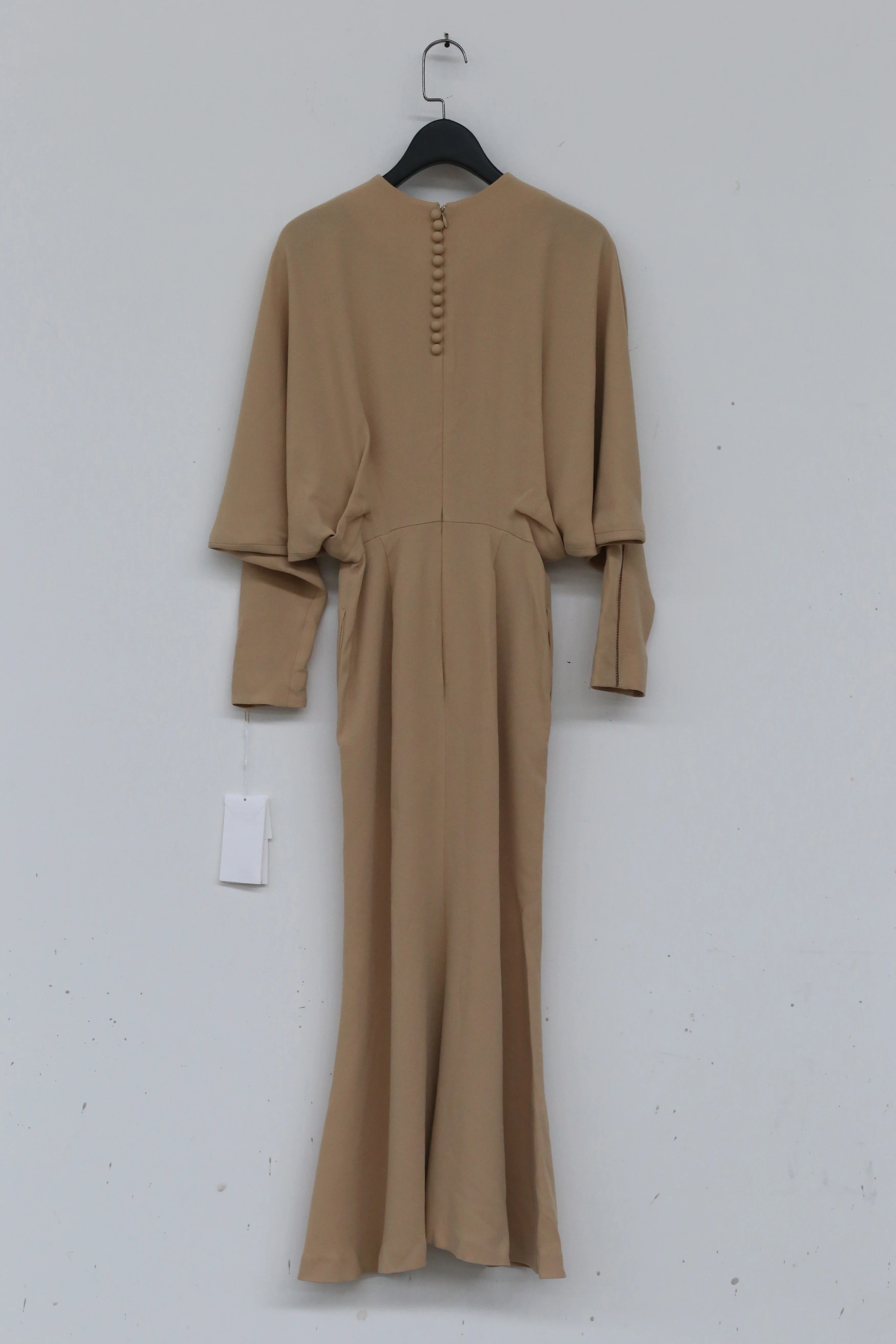 Mame kurogouchi classic dress with stitched sleeves MD21SS DR041 - Image 8